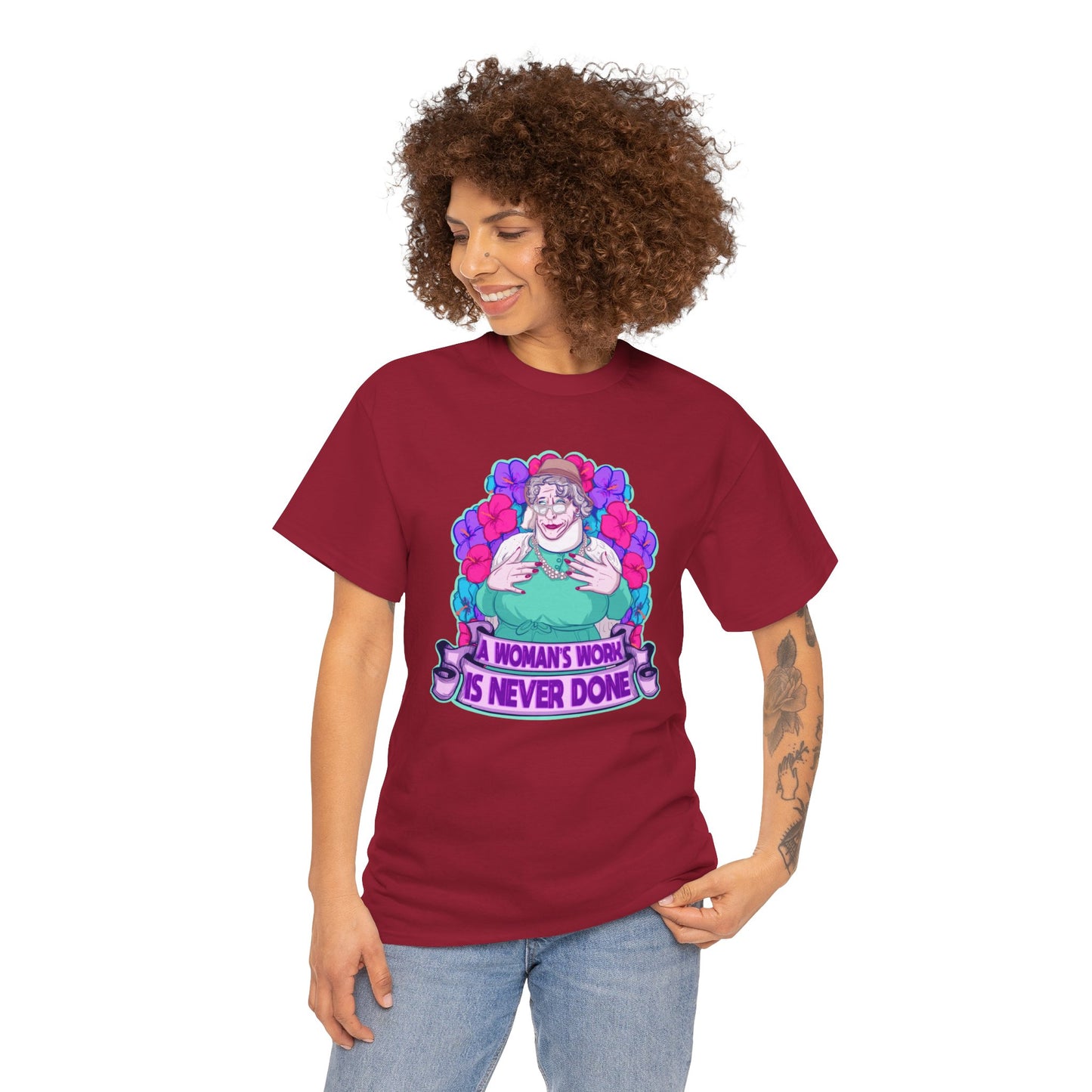 Auntie Nelda Unisex Heavy Cotton Tee