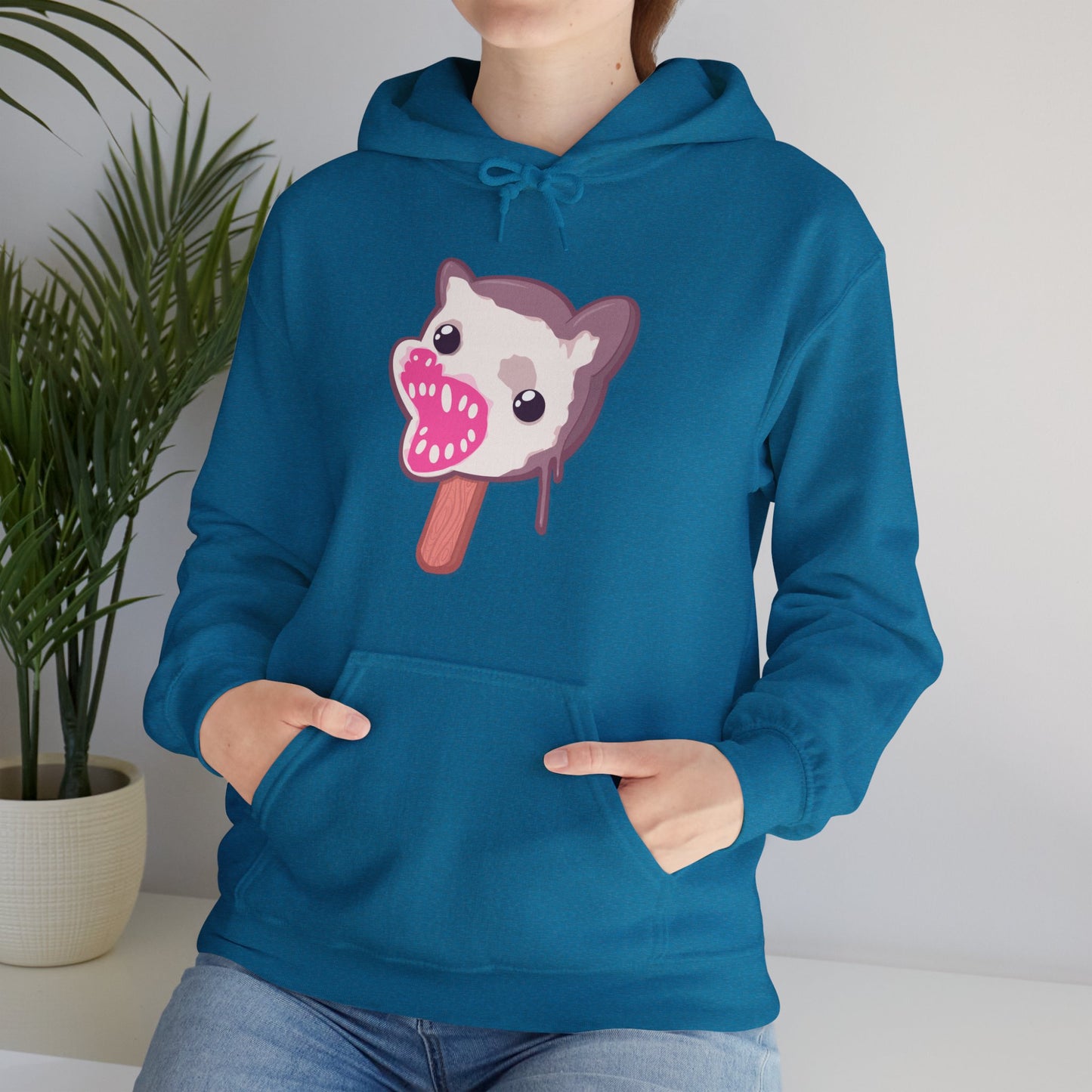 Opossum Popsicle Unisex Heavy Blend Hooded Sweatshirt