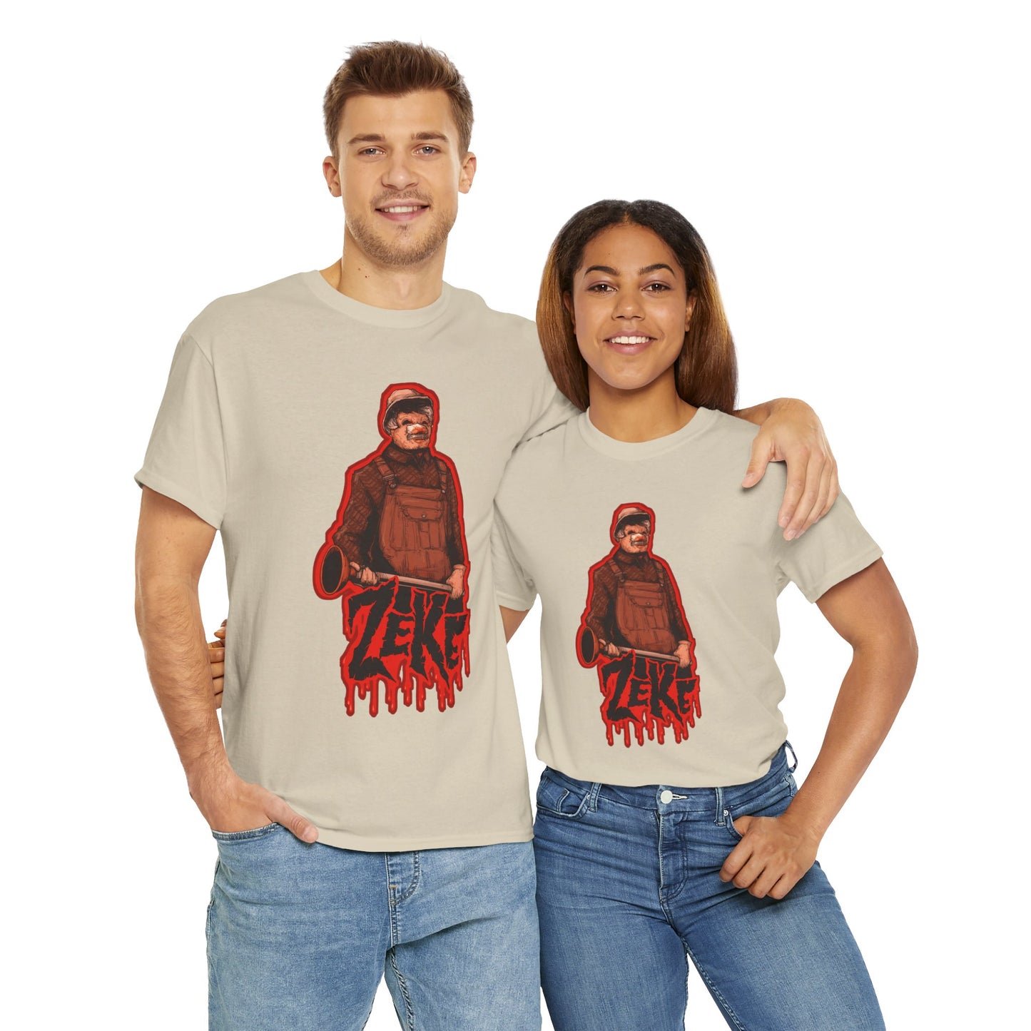 Zeke The Plumber Unisex Heavy Cotton Tee