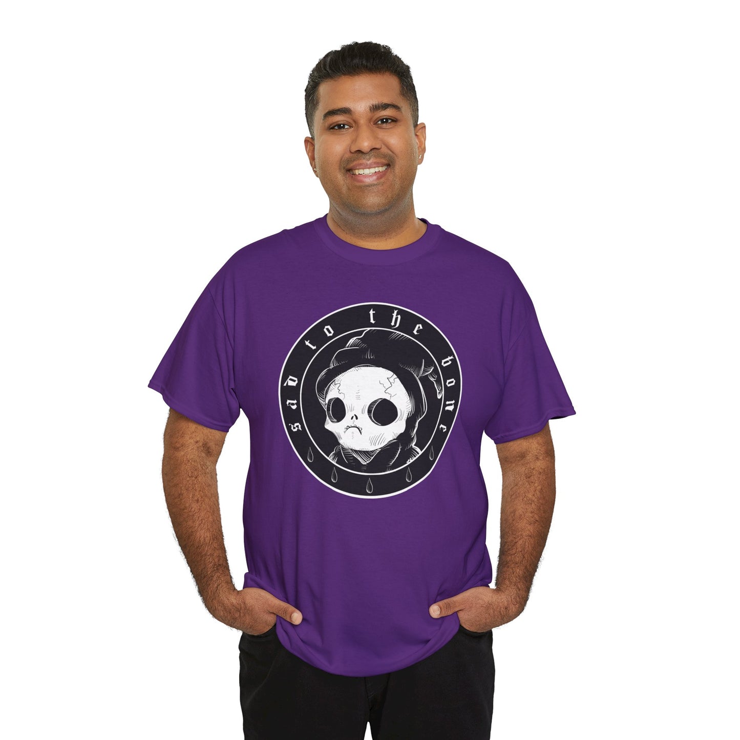 Sad To The Bone Unisex Heavy Cotton Tee
