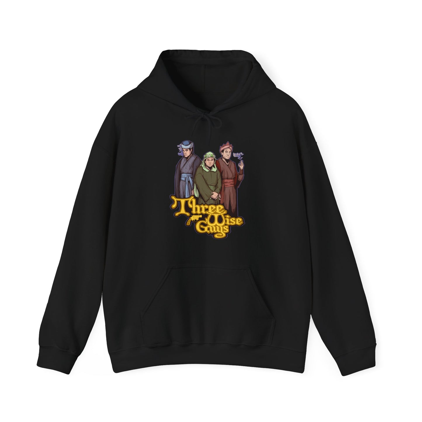 The Three Wise Guys Unisex Heavy Blend Hooded Sweatshirt