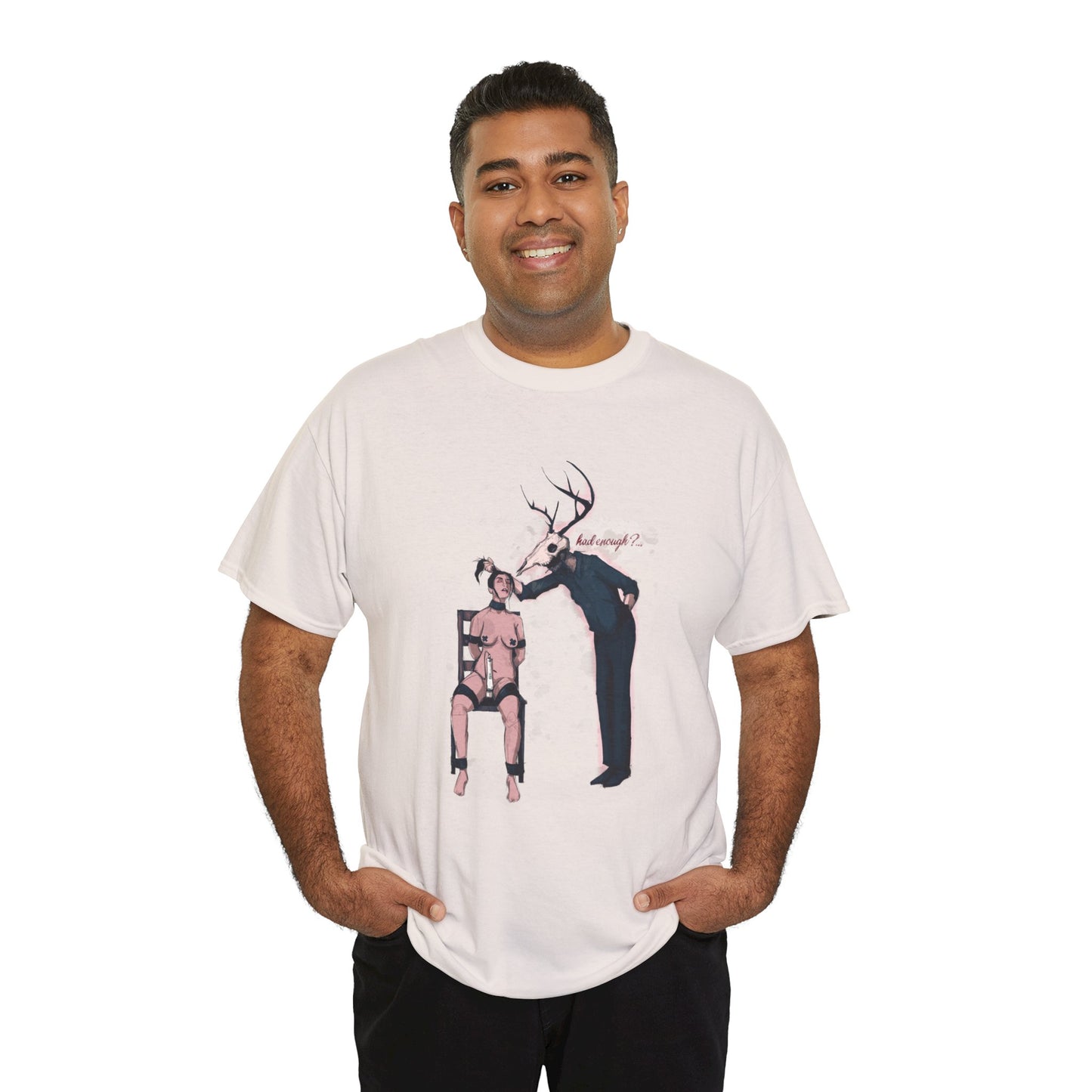 Deer Daddy Series 5: The Chair Unisex Heavy Cotton Tee