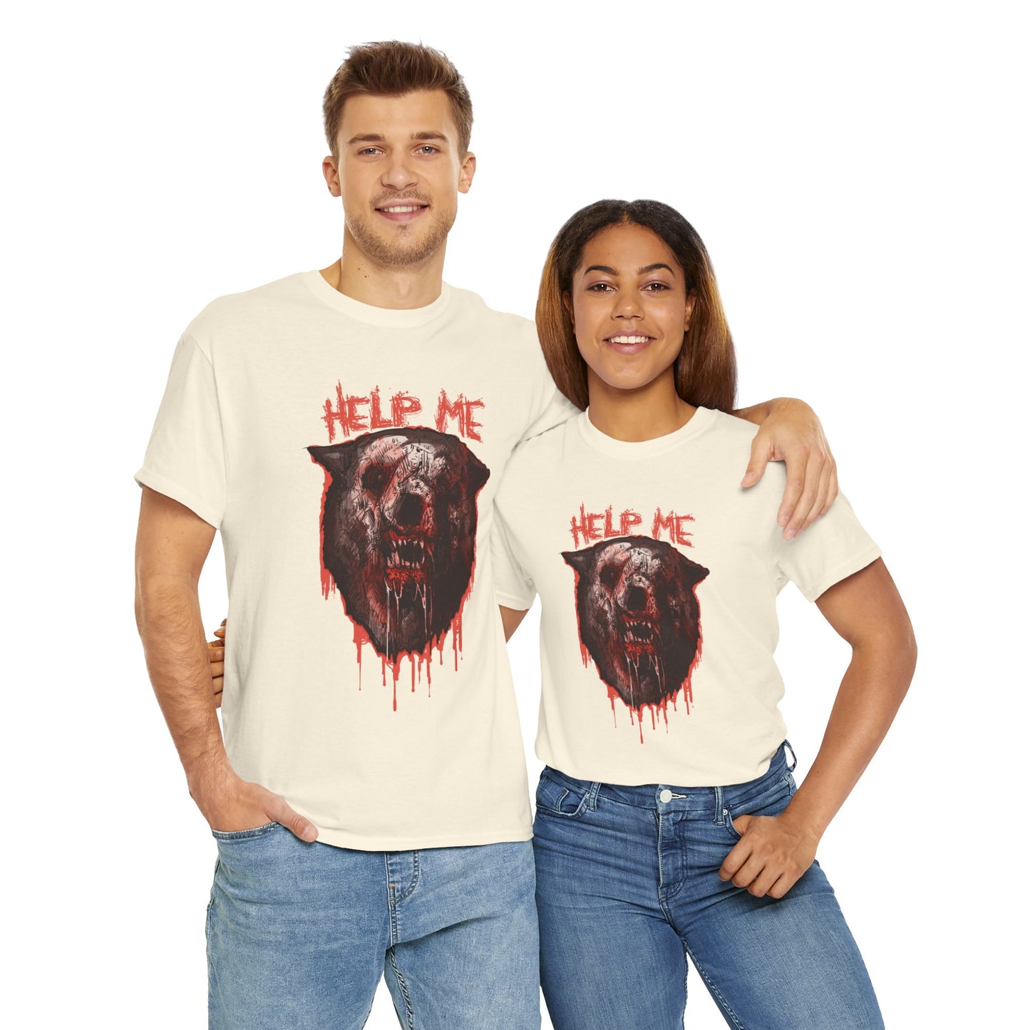 Shimmer Bear Unisex Heavy Cotton Tee
