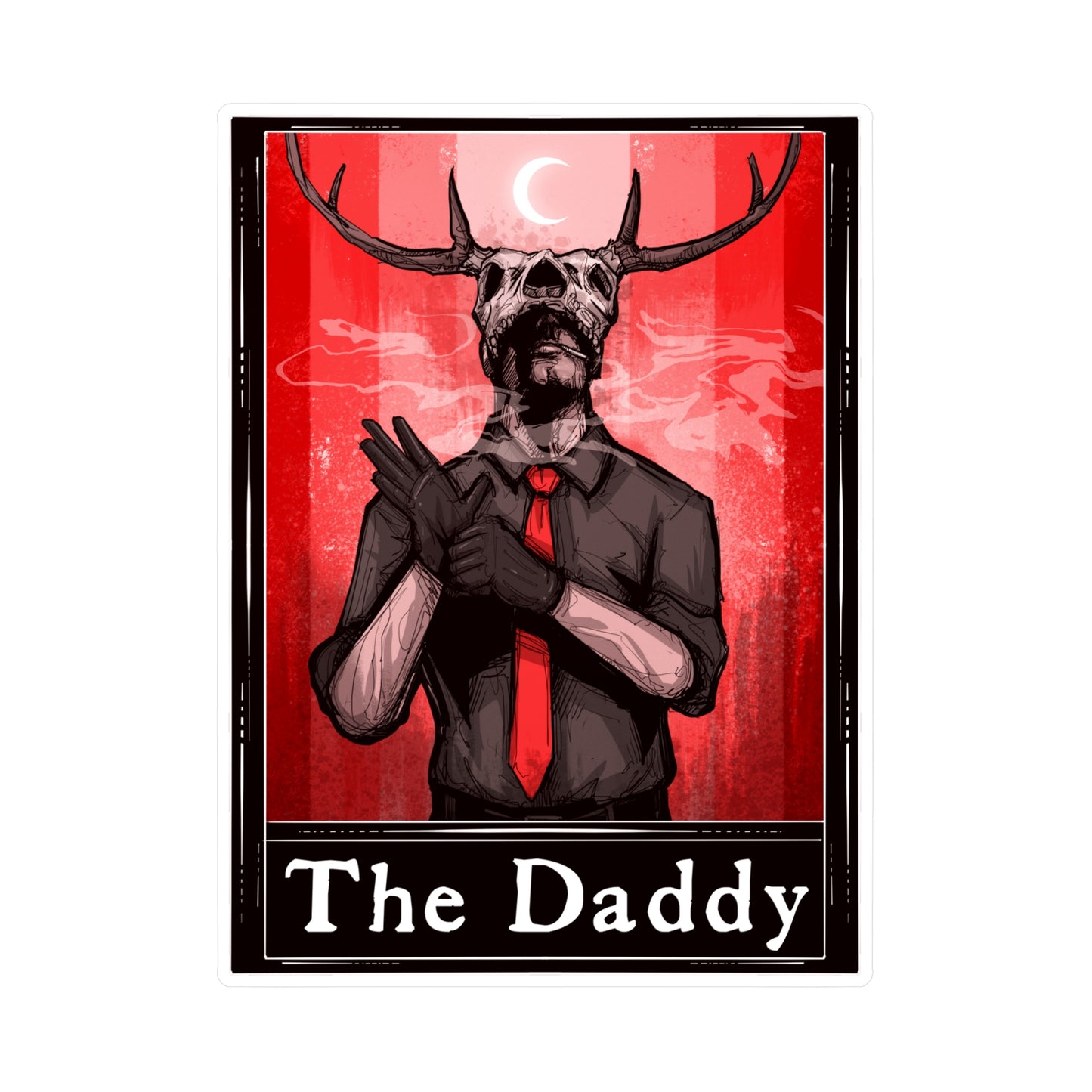 The Daddy Tarot Kiss-Cut Vinyl Decal