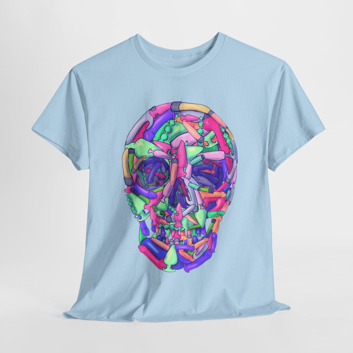 Sex Toy Skull Unisex Heavy Cotton Tee