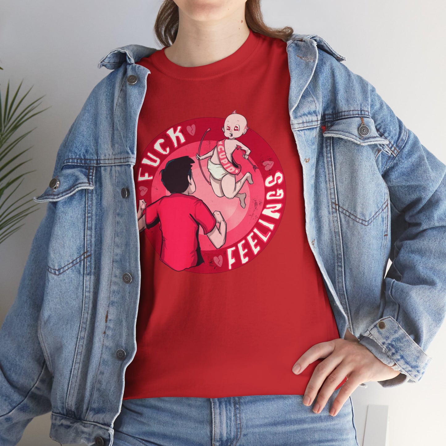 F Feelings Unisex Heavy Cotton Tee