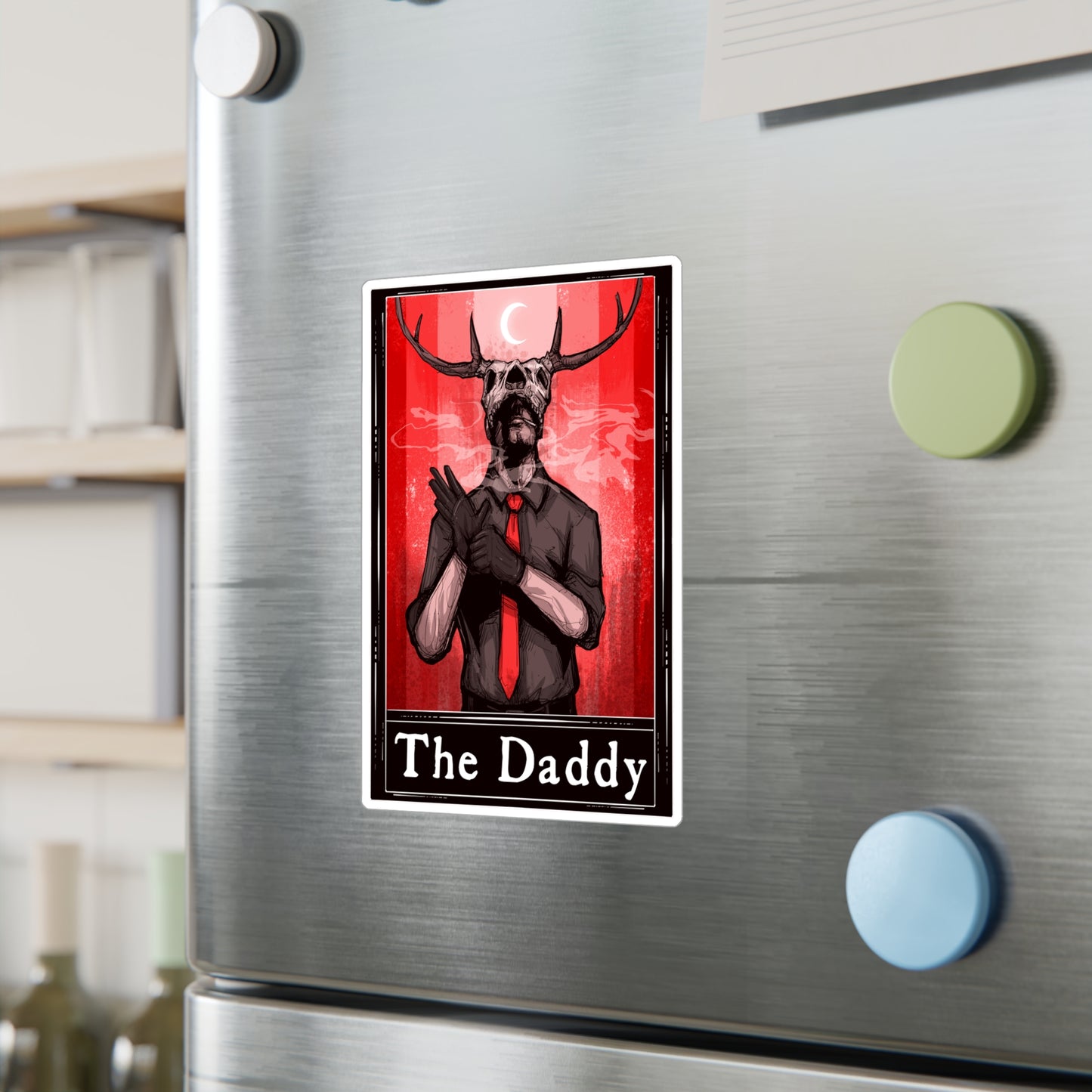 The Daddy Tarot Kiss-Cut Vinyl Decal