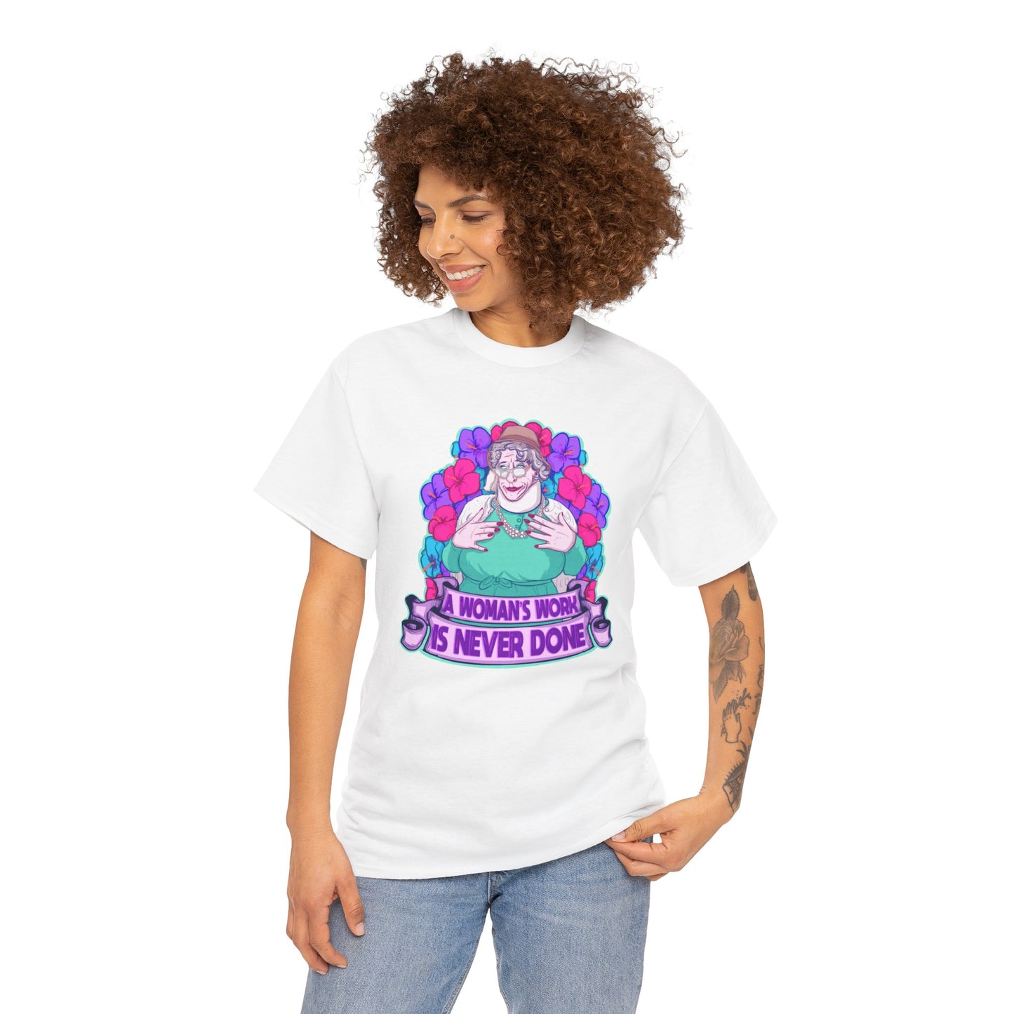 Auntie Nelda Unisex Heavy Cotton Tee
