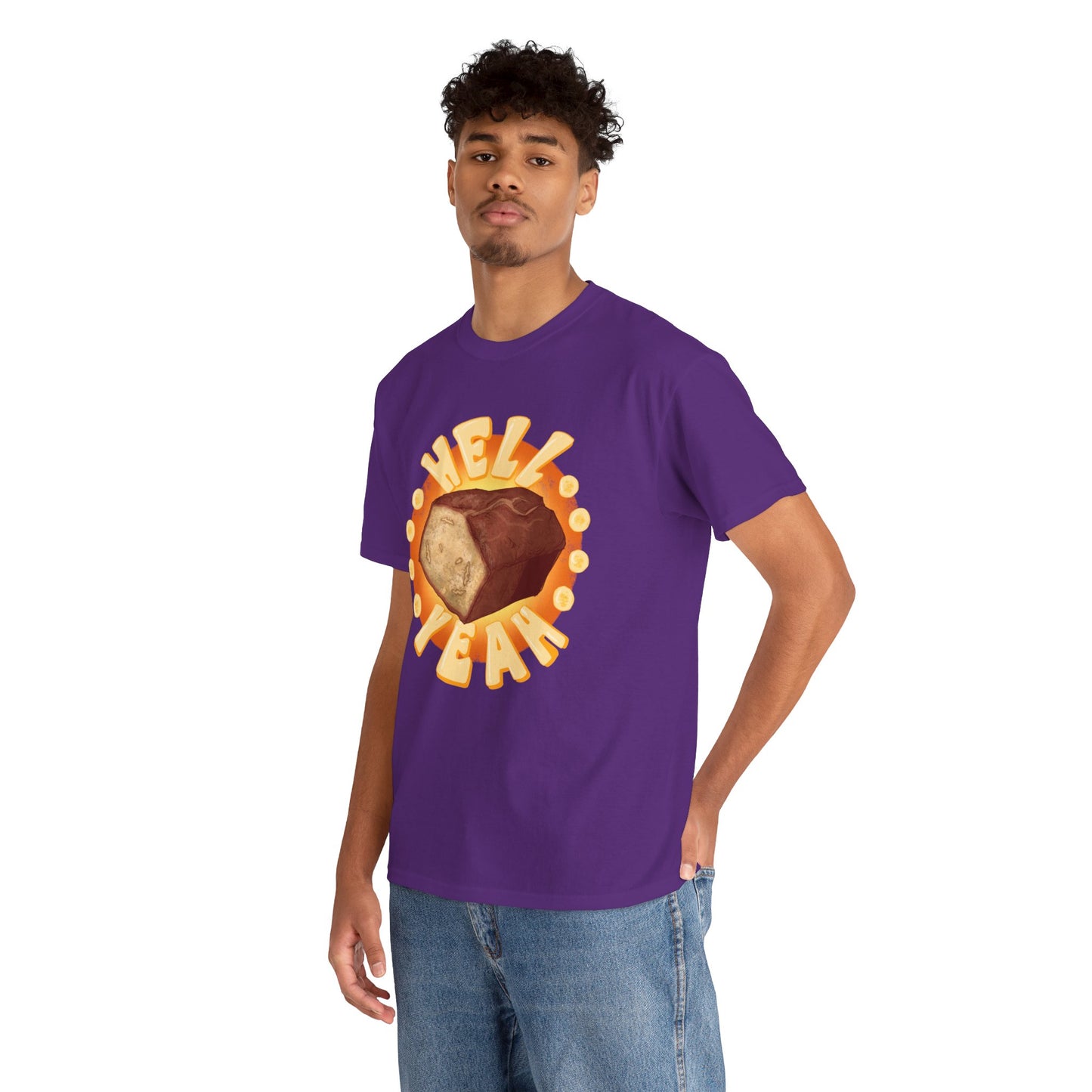 Banana Bread At Work Unisex Heavy Cotton Tee
