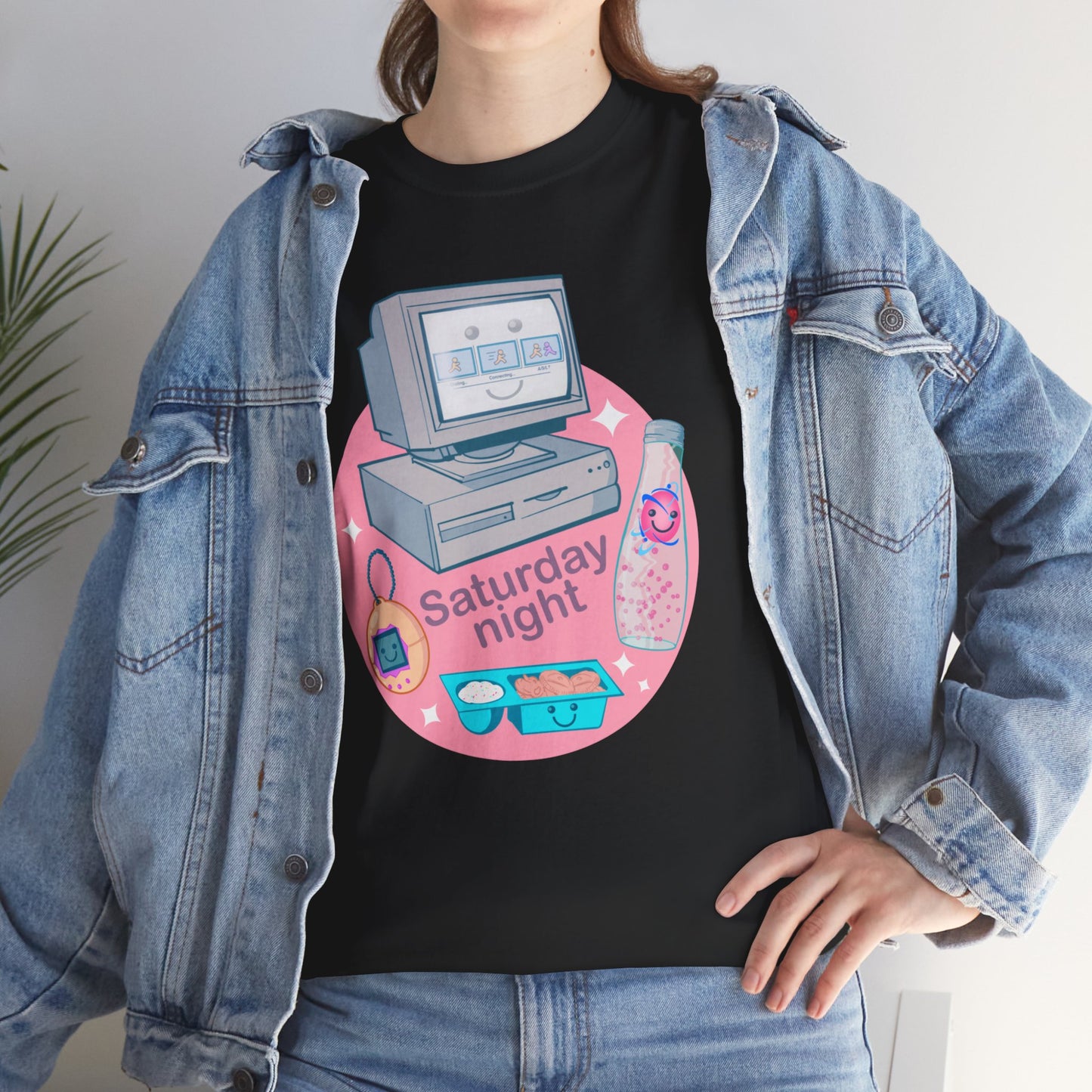 Saturday Night Unisex Heavy Cotton Tee