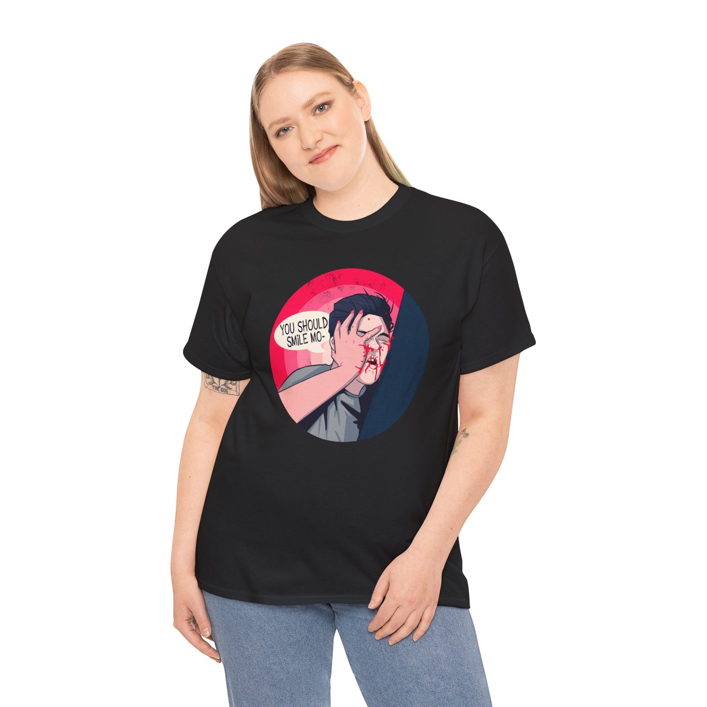 Smile Unisex Heavy Cotton Tee