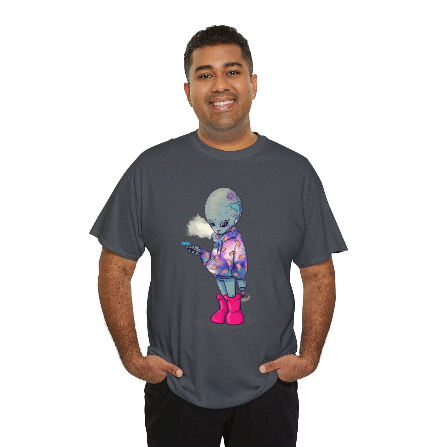 Earth Alien Unisex Heavy Cotton Tee