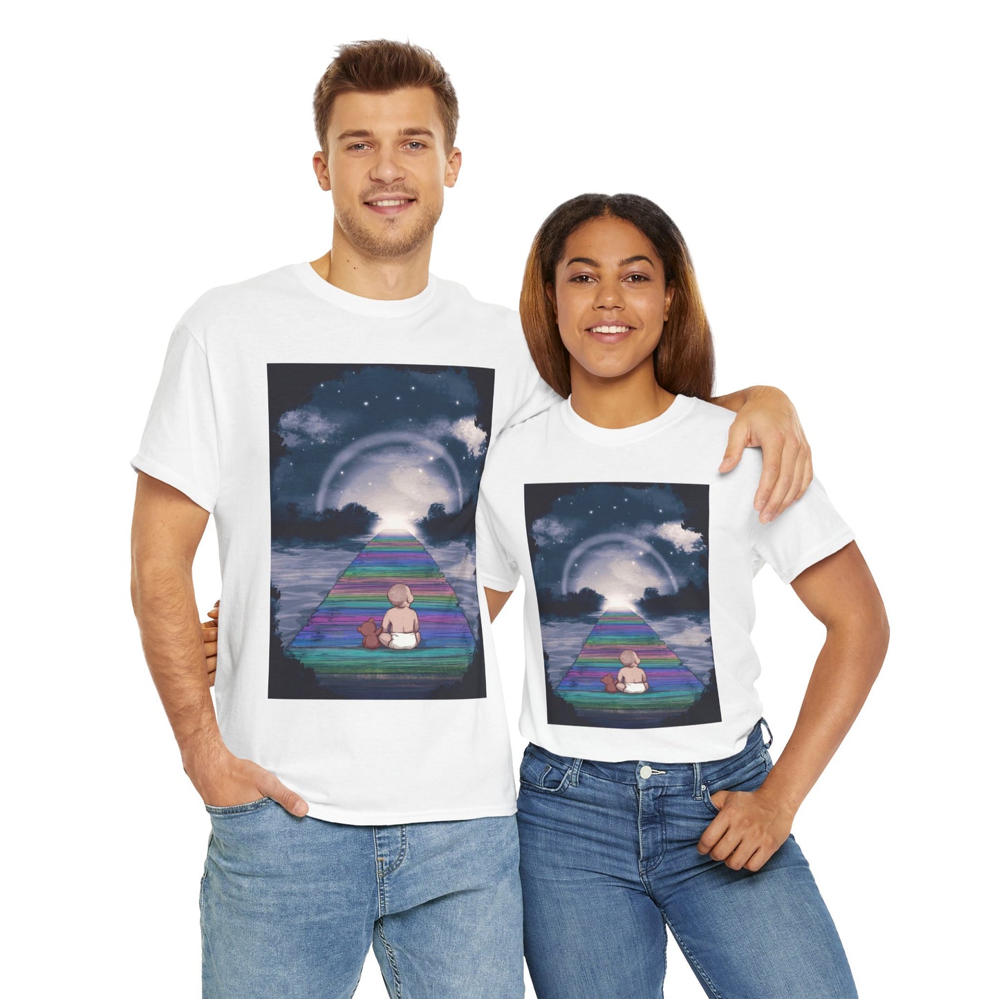 Rainbow Baby Unisex Heavy Cotton Tee