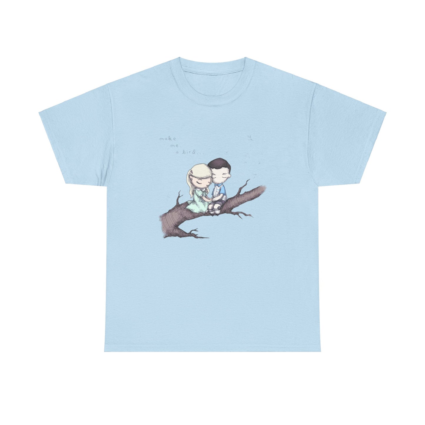 Make Me A Bird Unisex Heavy Cotton Tee