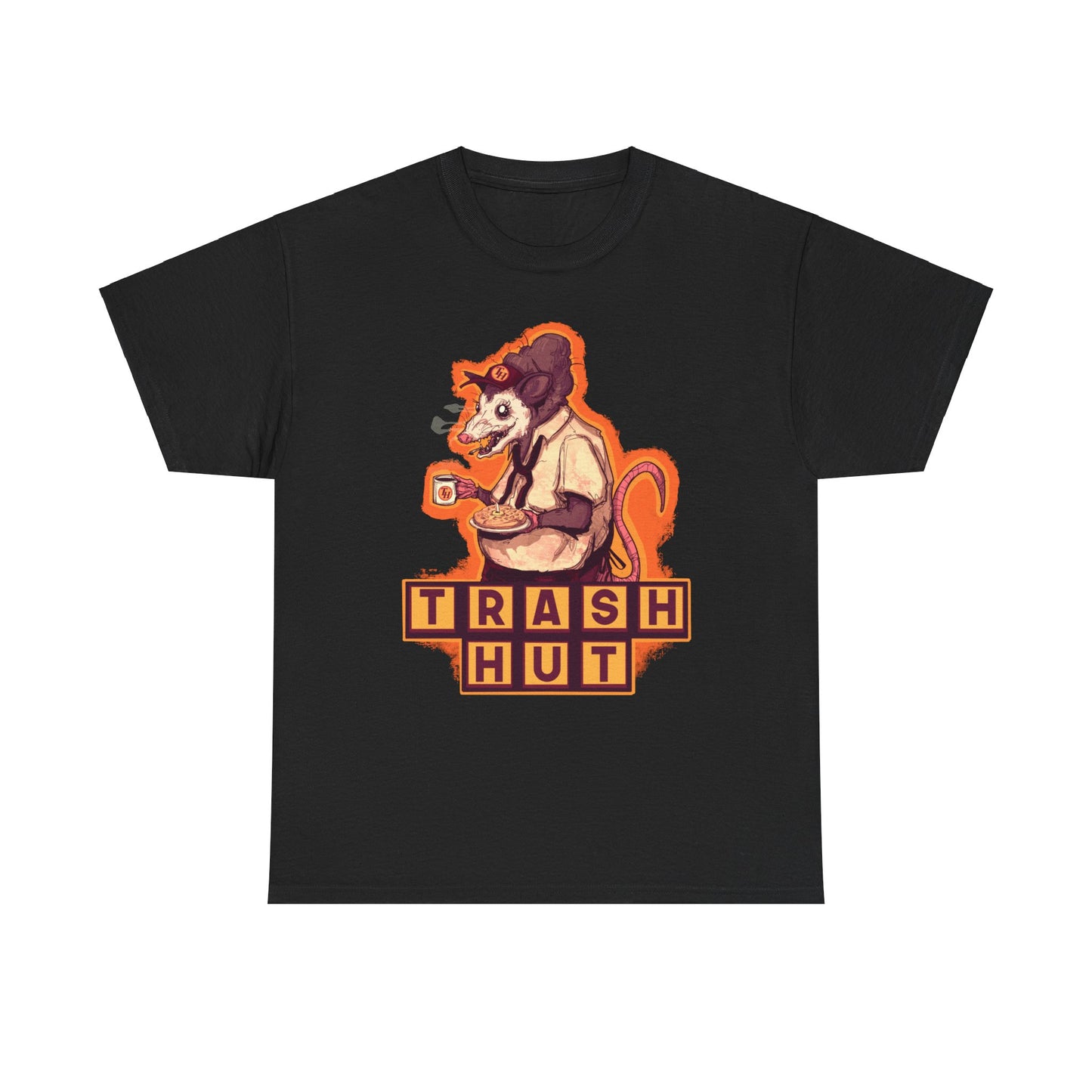 Trash Hut Unisex Heavy Cotton Tee