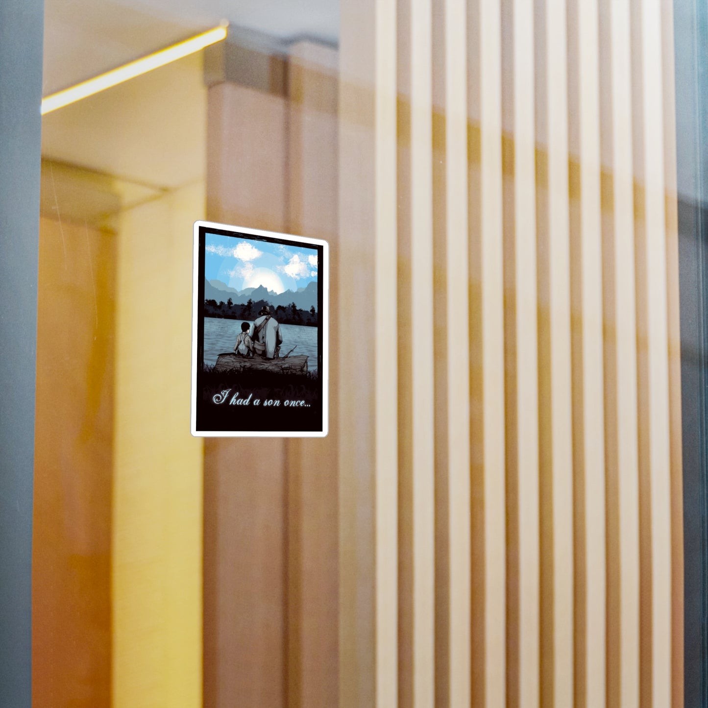 I Had A Son Kiss-Cut Vinyl Decal