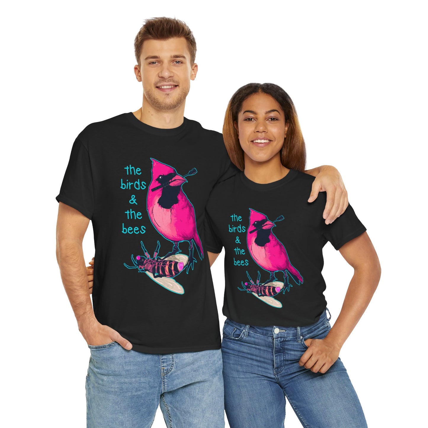 The Birds & The Bees Unisex Heavy Cotton Tee