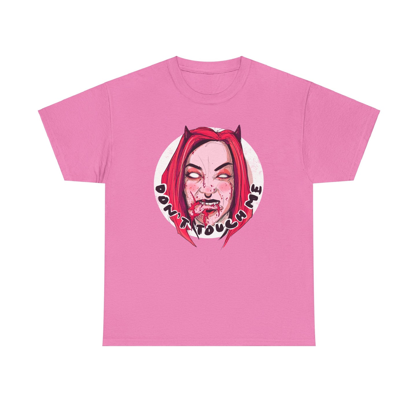 Don't Touch Me Unisex Heavy Cotton Tee