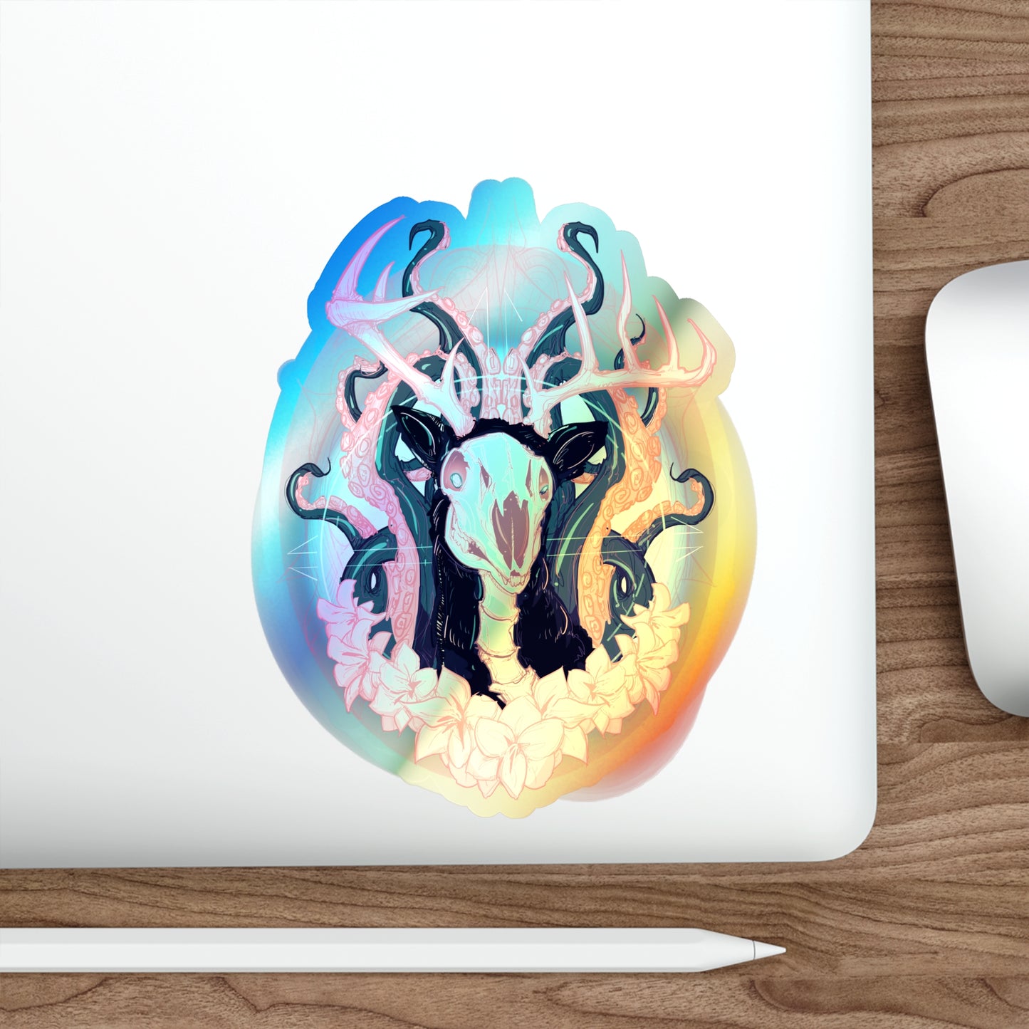 Entropy Holographic Die-cut Stickers