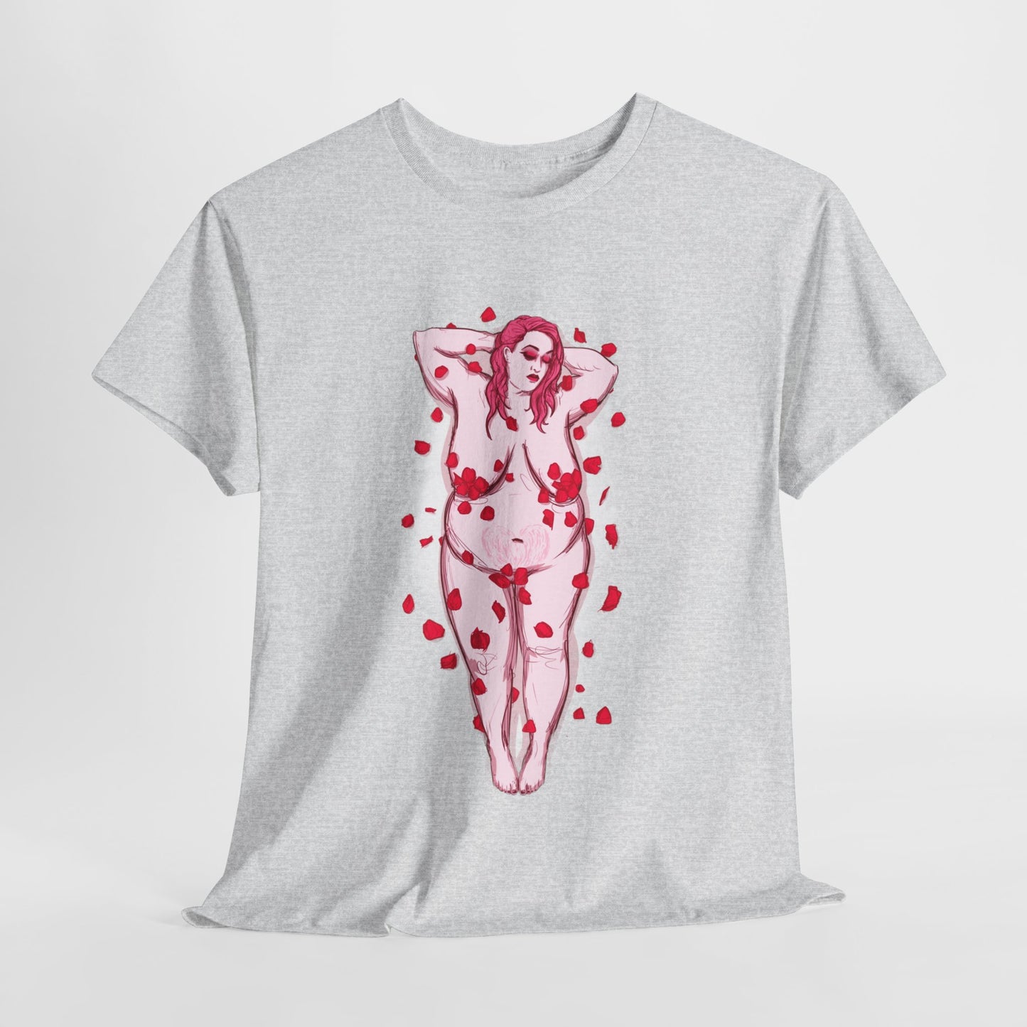 Stretch Heart Unisex Heavy Cotton Tee