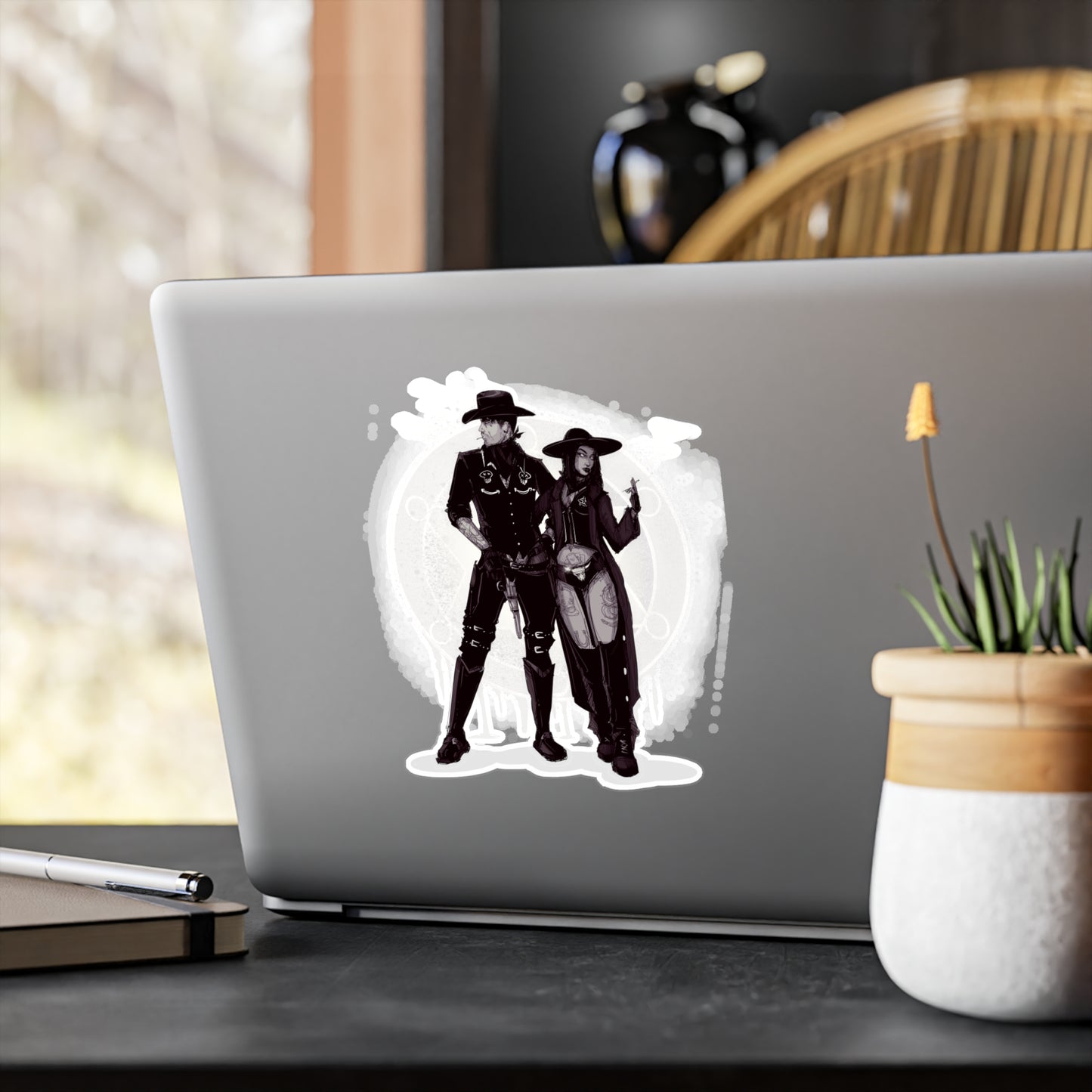 Outlaw Heart Kiss-Cut Vinyl Decal