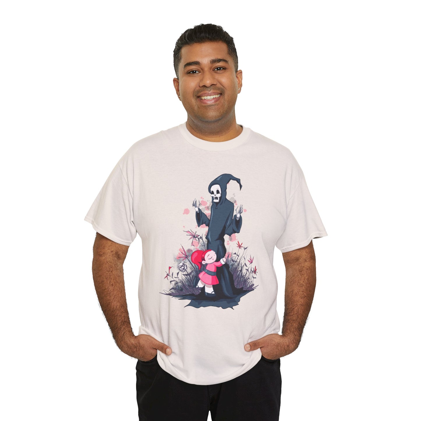 Reaper Hug Unisex Heavy Cotton Tee