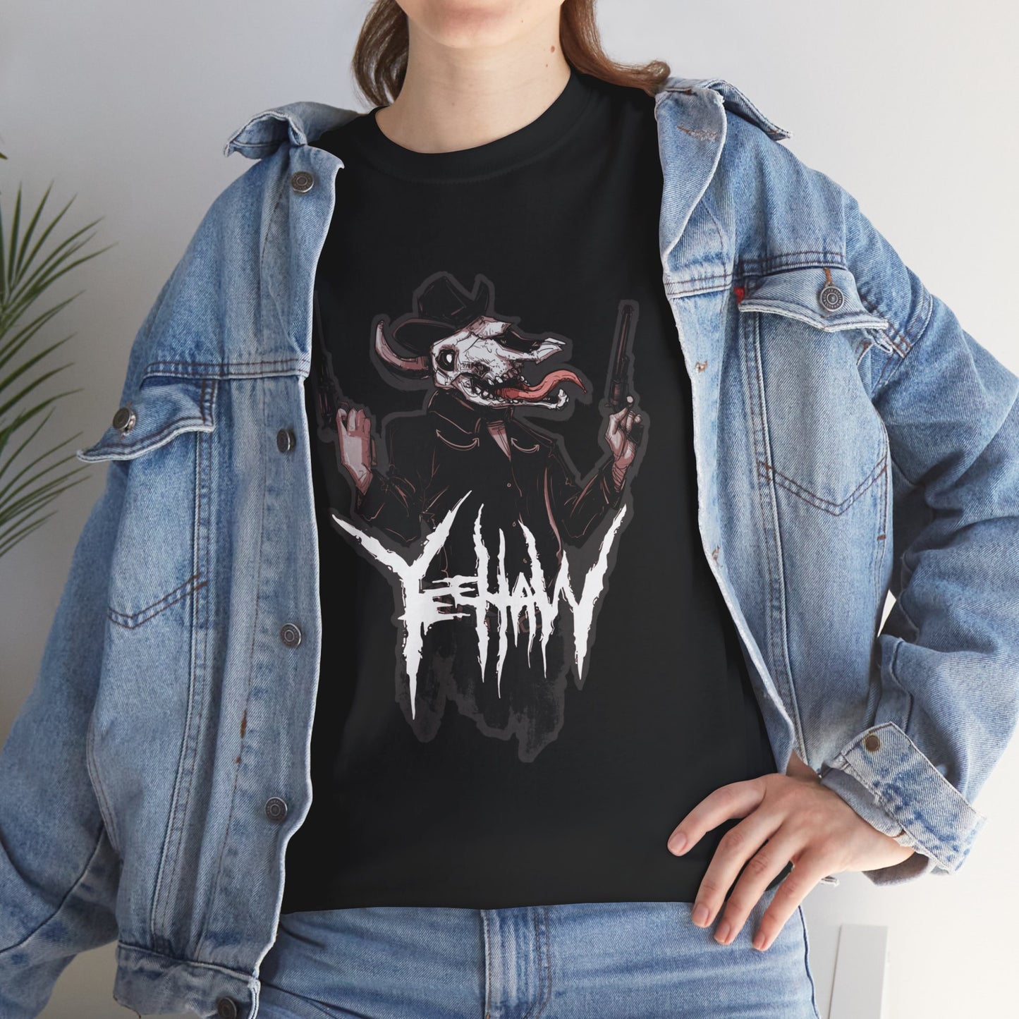 Cowboy Metal Unisex Heavy Cotton Tee