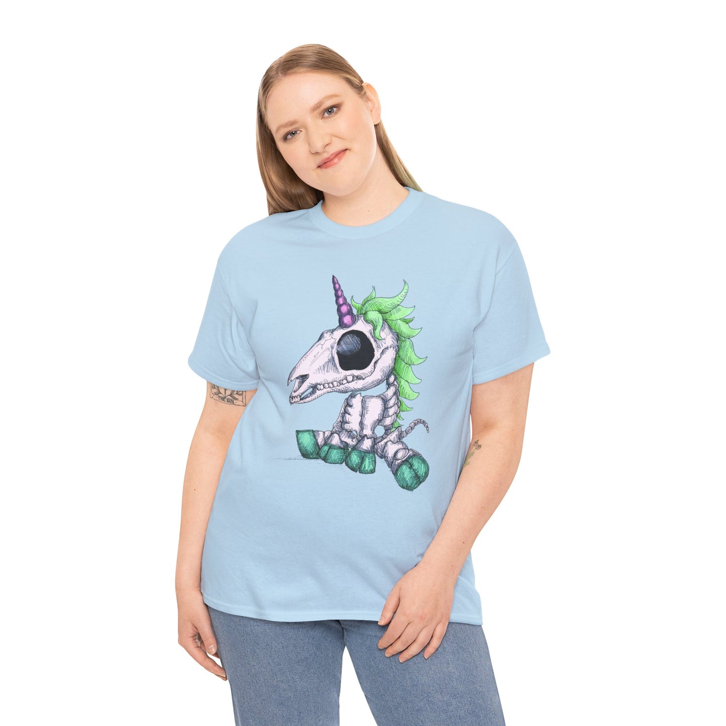 Skelecorn Unisex Heavy Cotton Tee