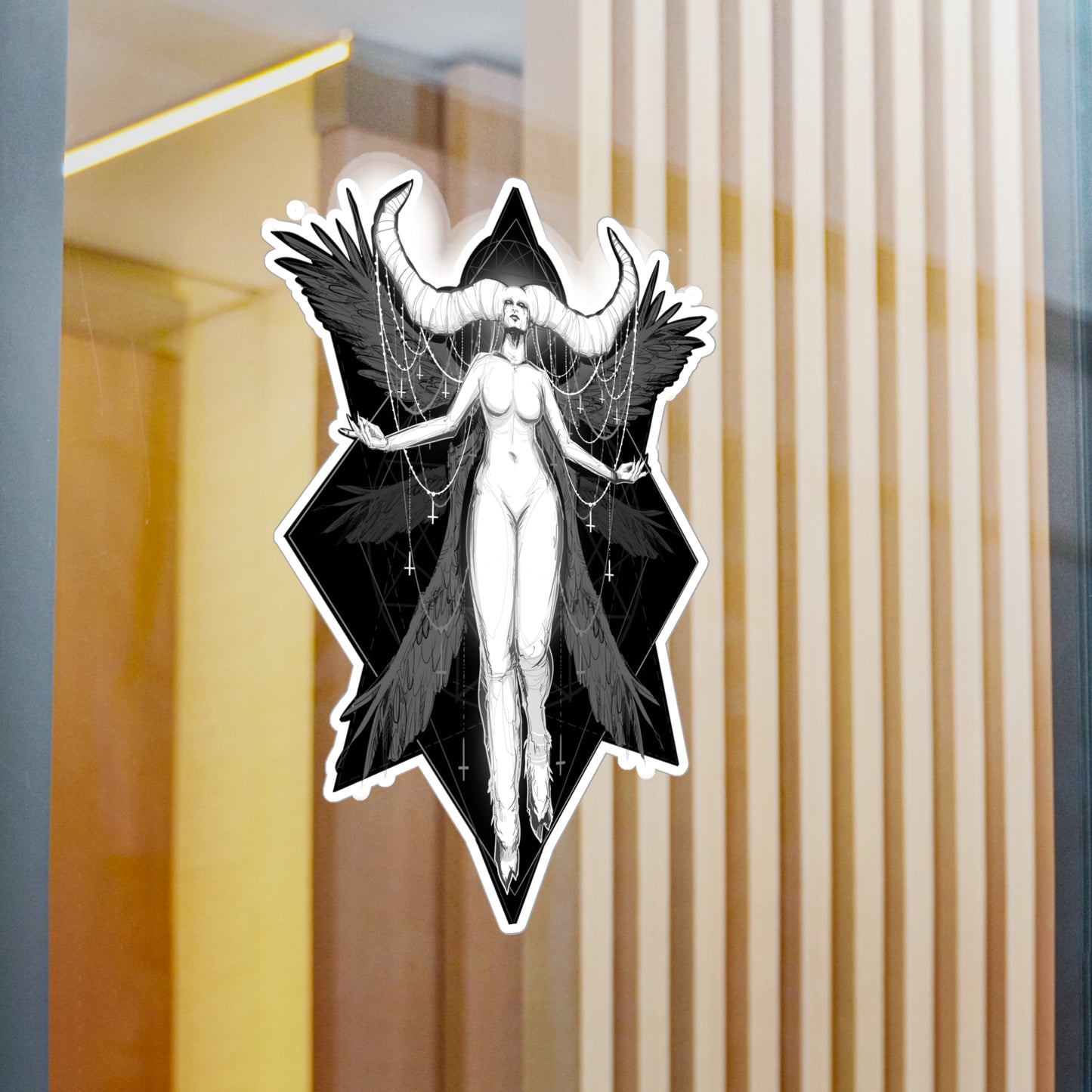 The Deceiver Kiss-Cut Vinyl Decal