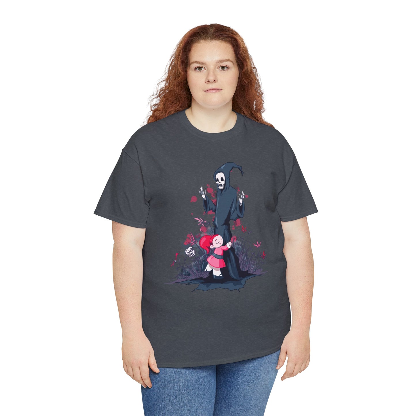 Reaper Hug Unisex Heavy Cotton Tee