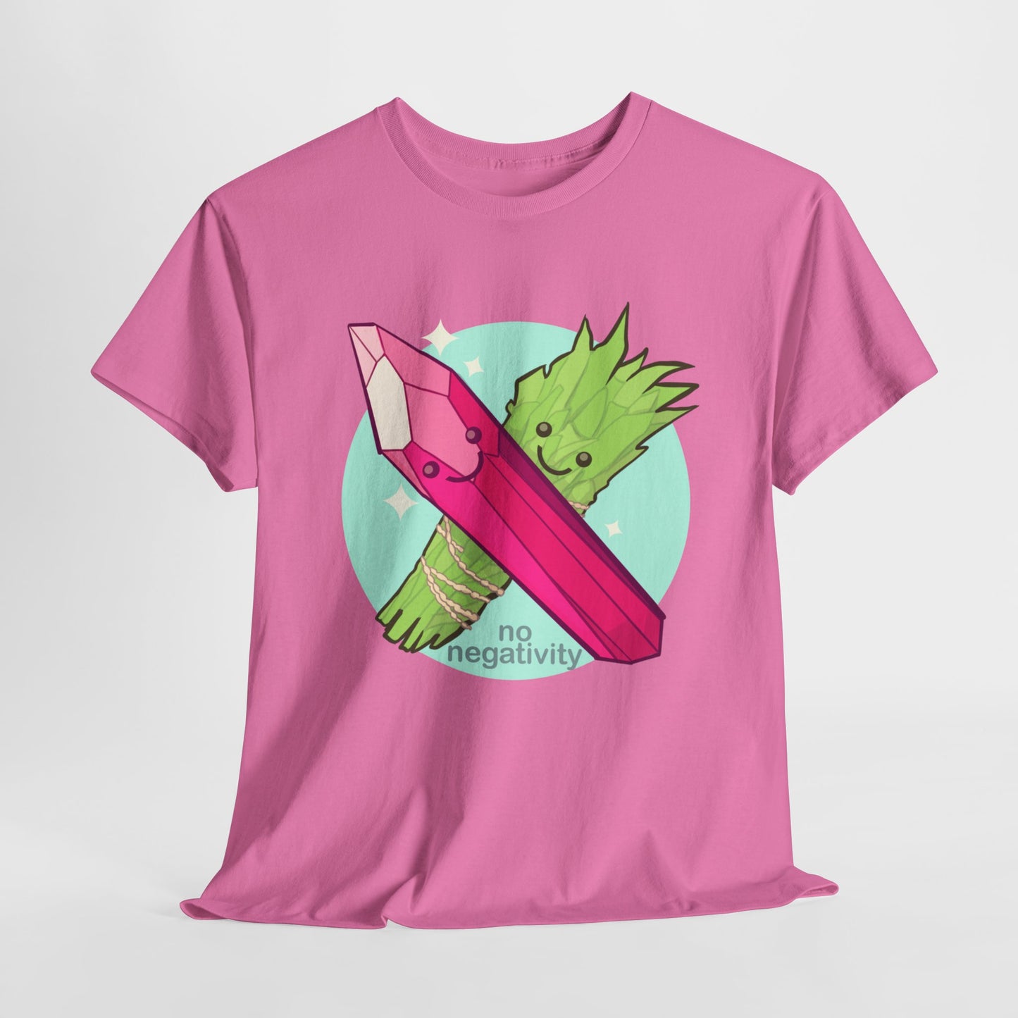 No Negativity Unisex Heavy Cotton Tee