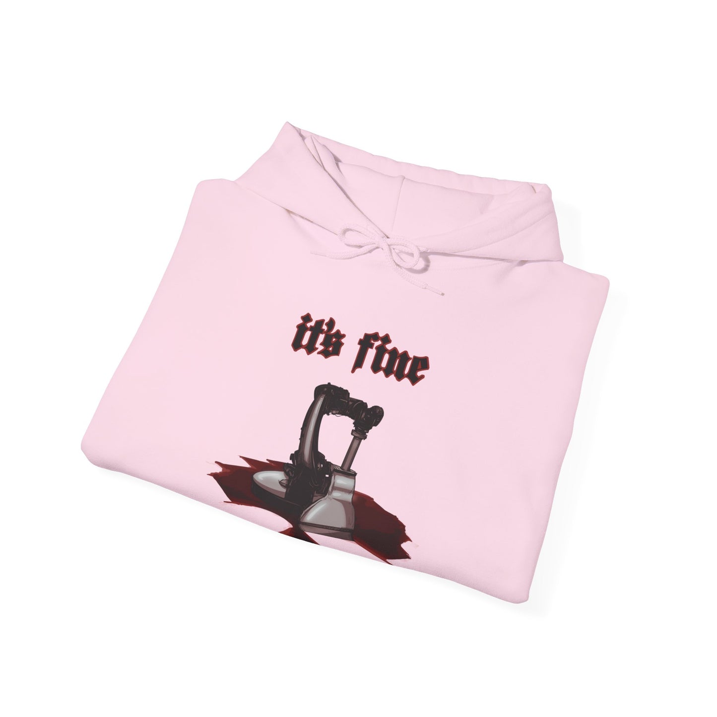 Fluid Leak Unisex Heavy Blend Hooded Sweatshirt