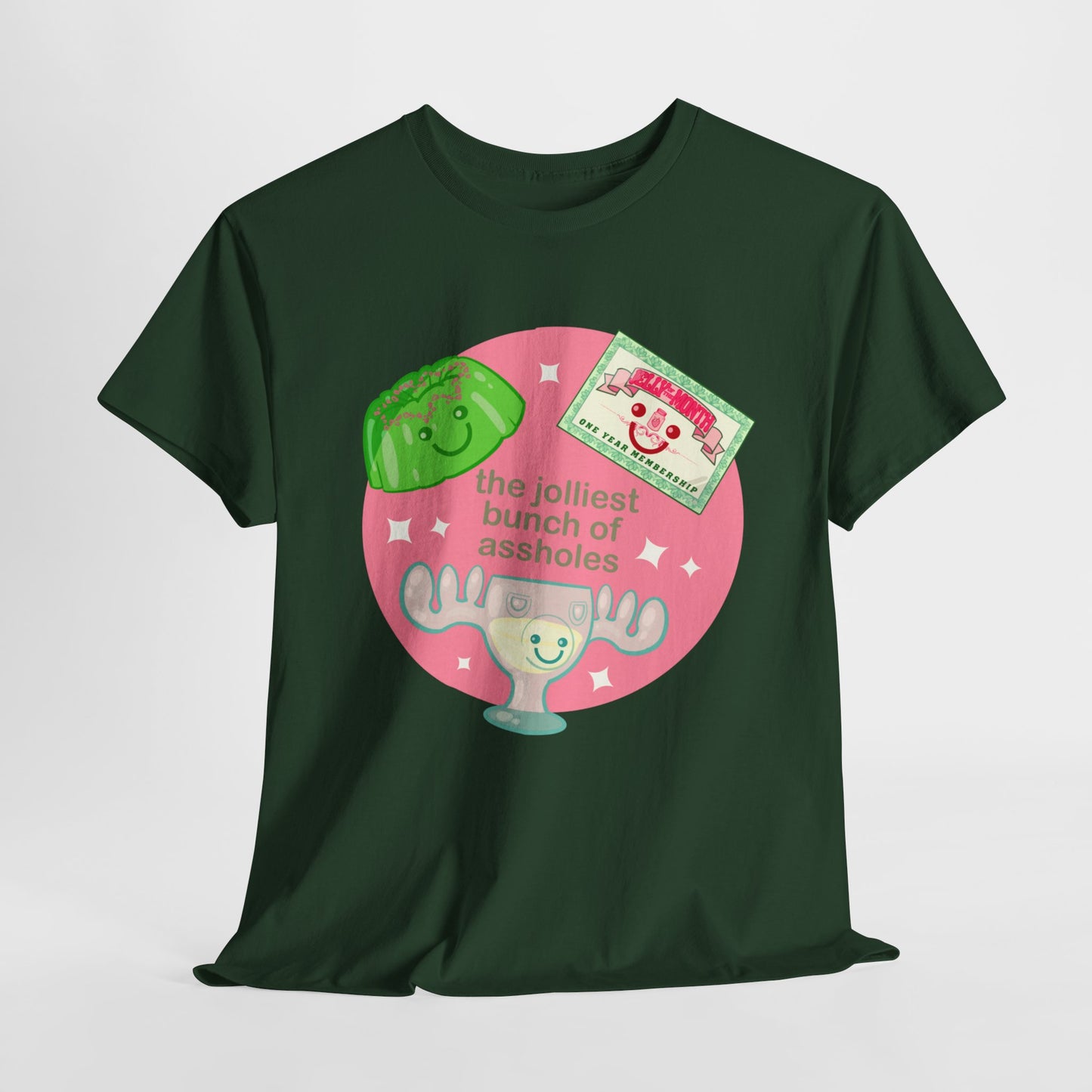 The Jolliest Bunch Of Assholes Unisex Heavy Cotton Tee