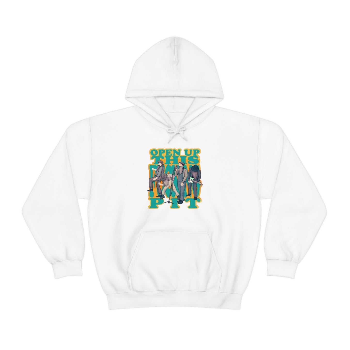 Soggy Metal Unisex Heavy Blend Hooded Sweatshirt