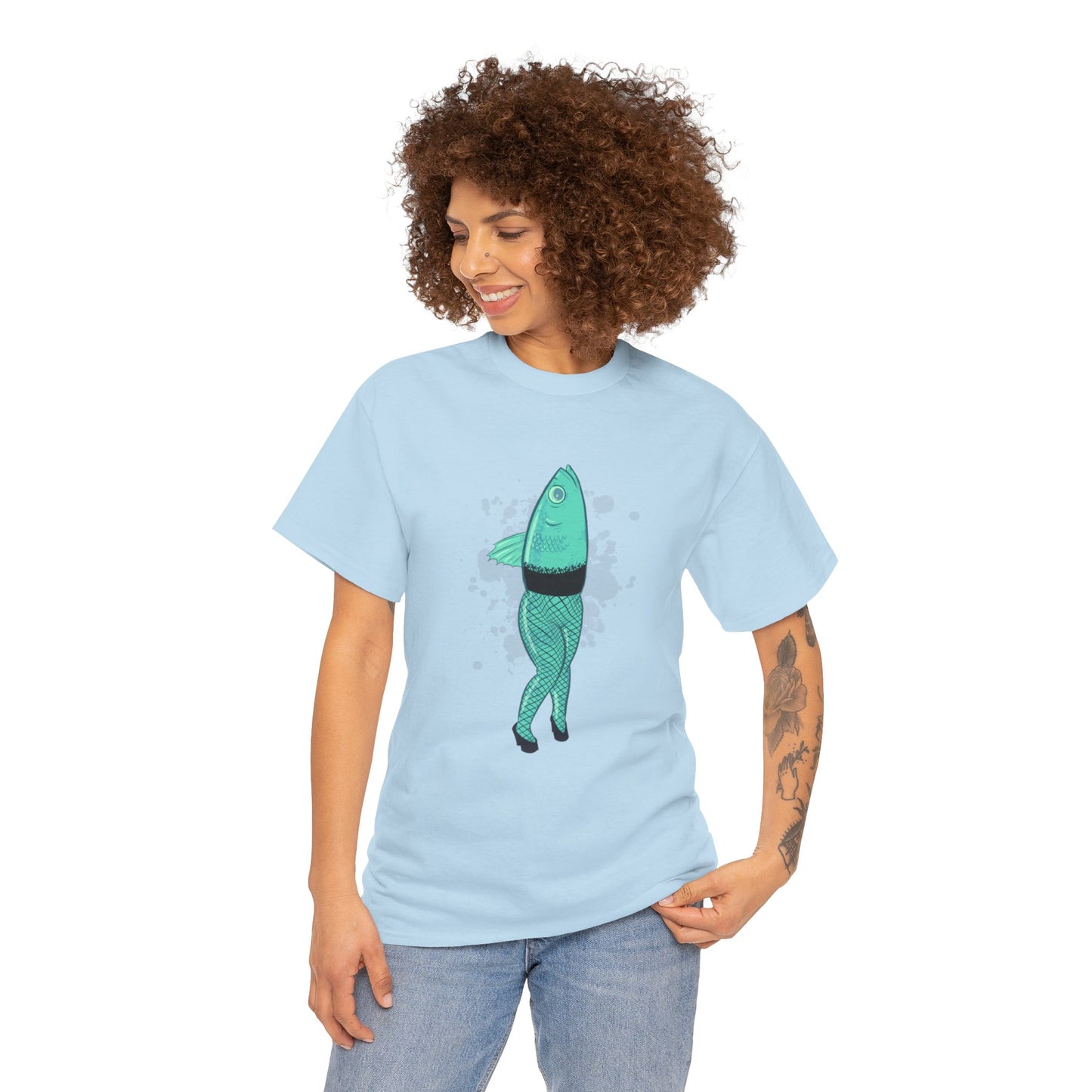 Fishnets Unisex Heavy Cotton Tee