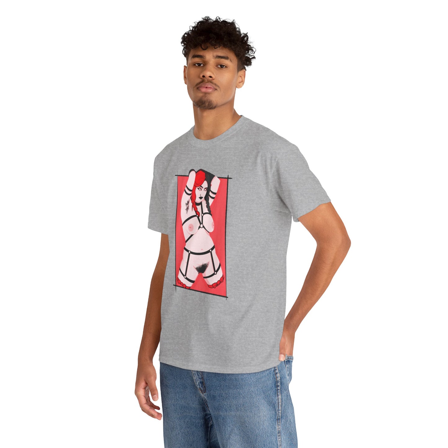 Natural Queen Unisex Heavy Cotton Tee