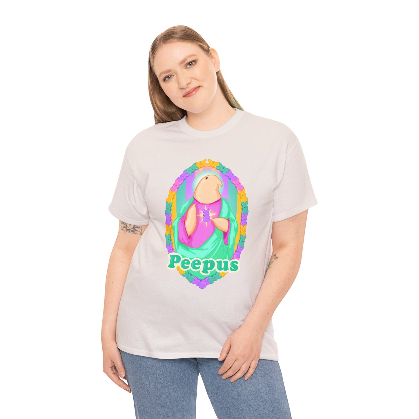 Peepus Unisex Heavy Cotton Tee