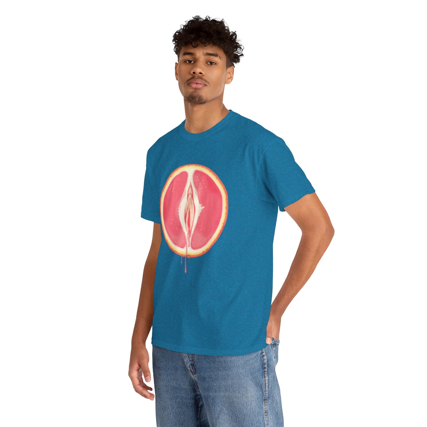 Grapefruit Unisex Heavy Cotton Tee