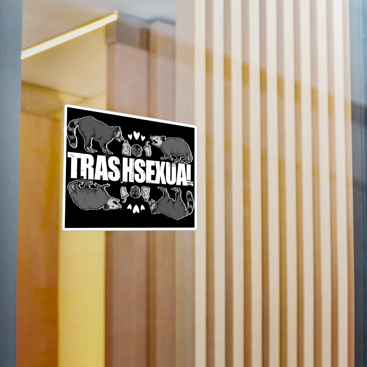 Trashsexual Kiss-Cut Vinyl Decal