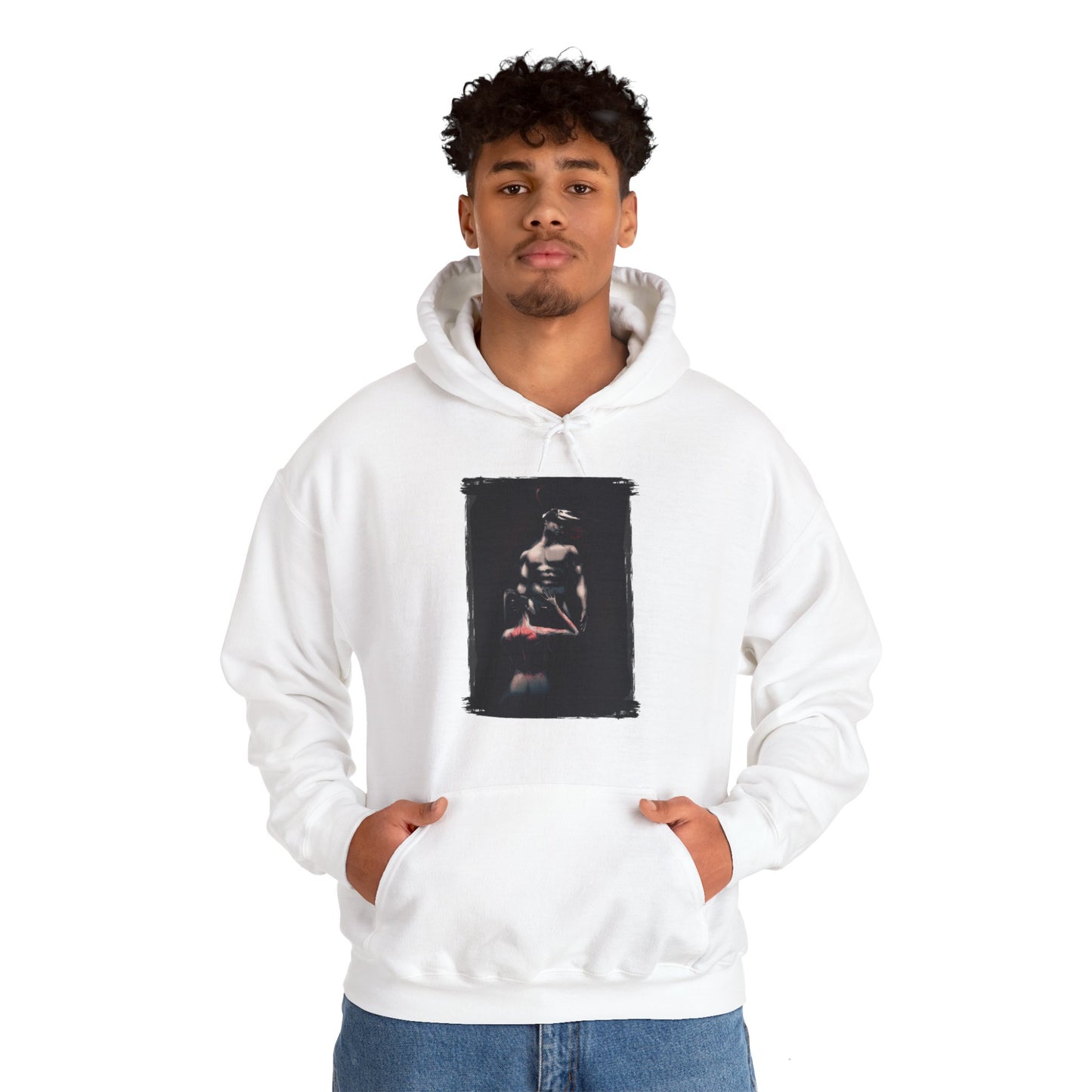 Deer Daddy Series 11: A Light In The Dark Unisex Heavy Blend Hooded Sweatshirt