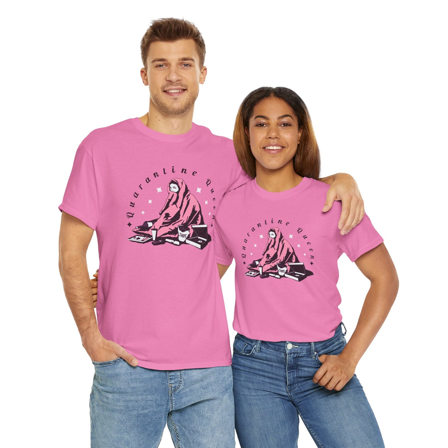 Quarantine Queen Unisex Heavy Cotton Tee