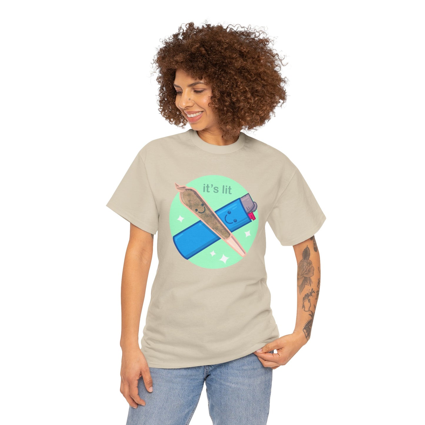 It's Lit Unisex Heavy Cotton Tee