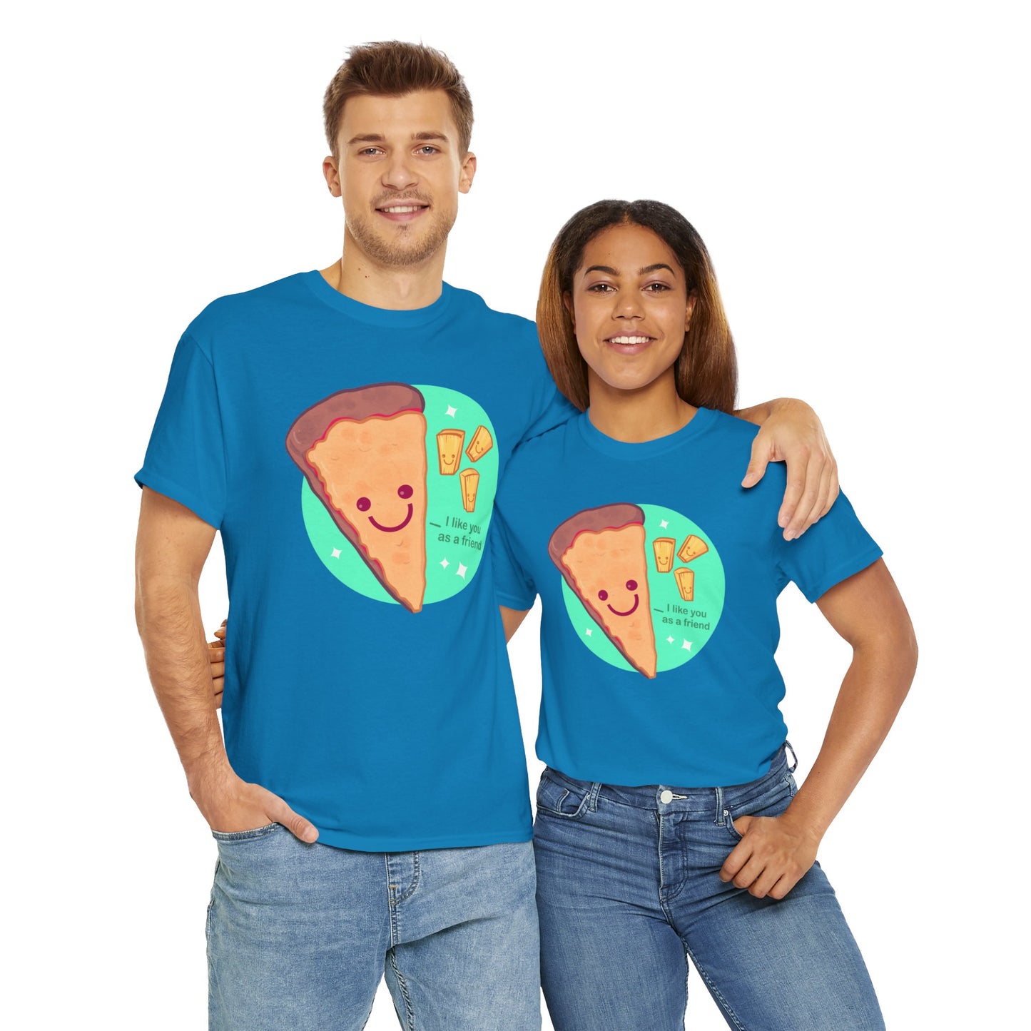 Just Friends Unisex Heavy Cotton Tee