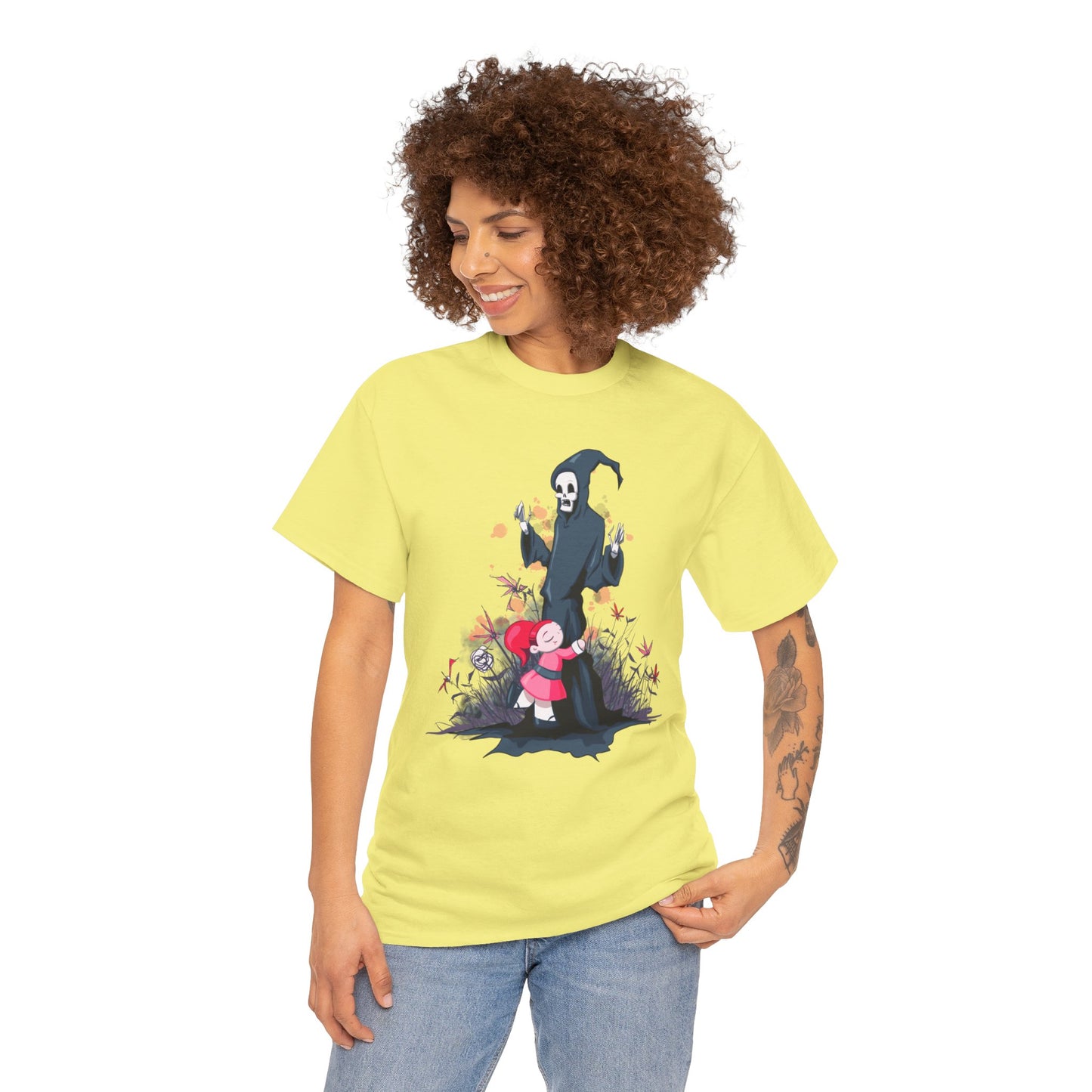 Reaper Hug Unisex Heavy Cotton Tee