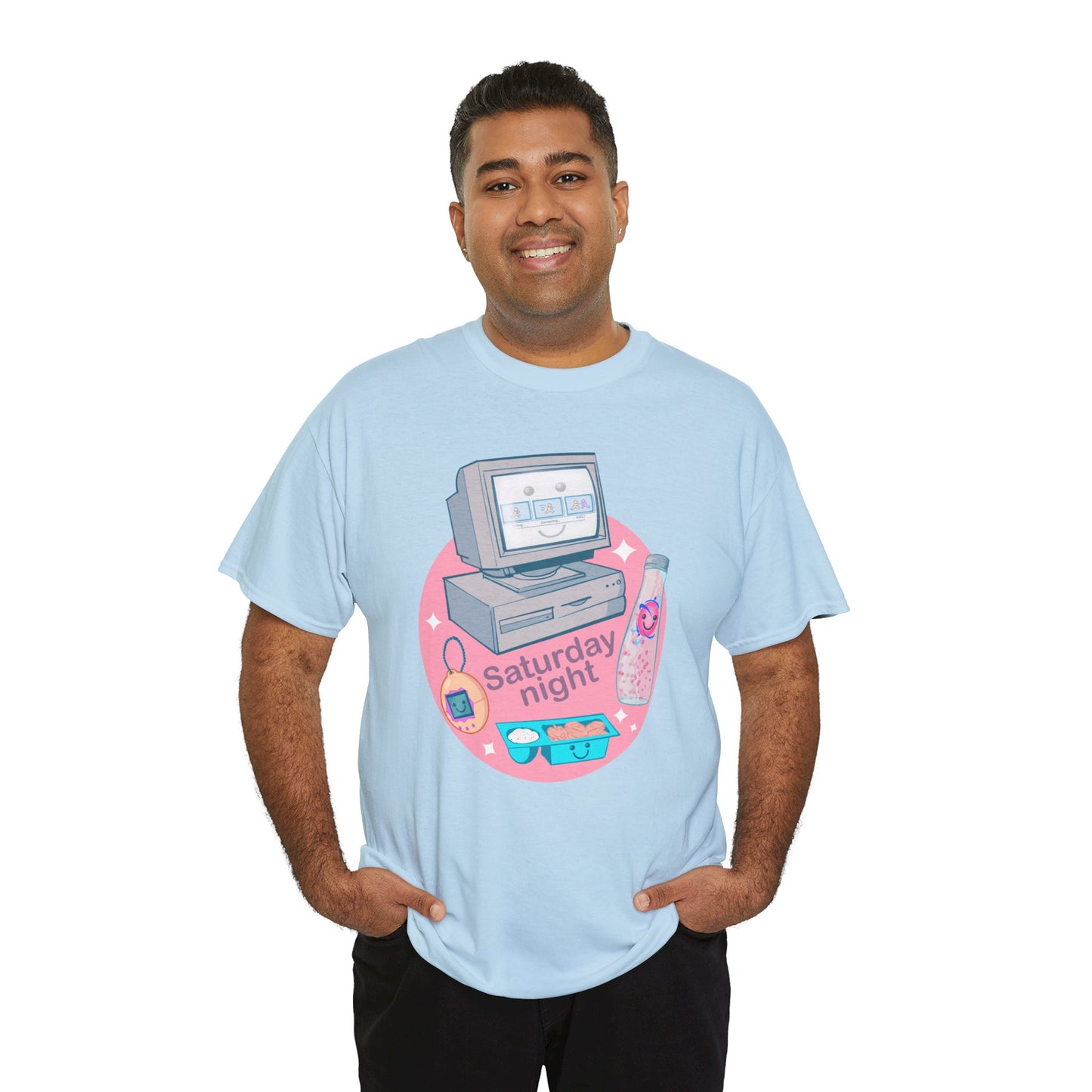 Saturday Night Unisex Heavy Cotton Tee