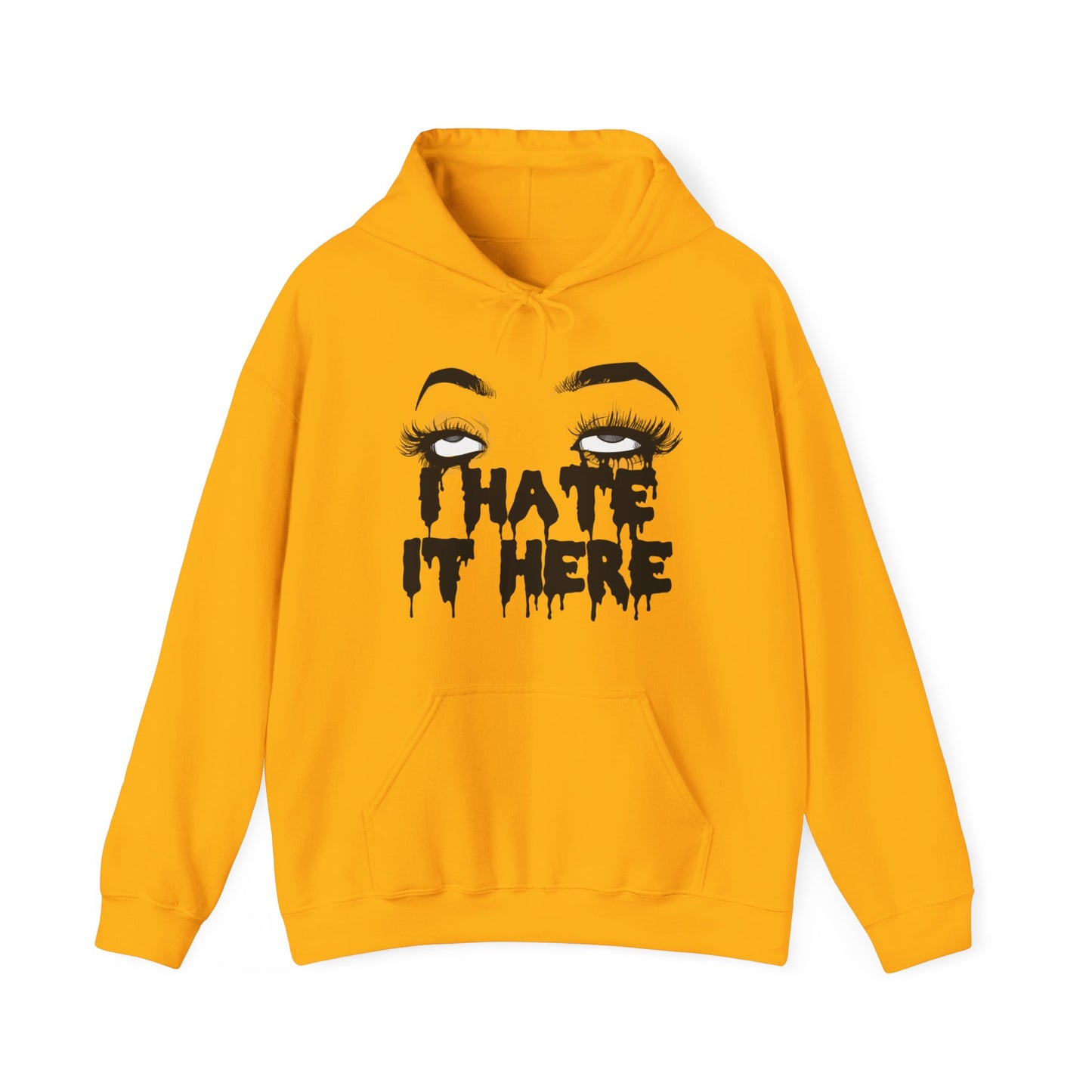 I Hate It Here Unisex Heavy Blend Hooded Sweatshirt