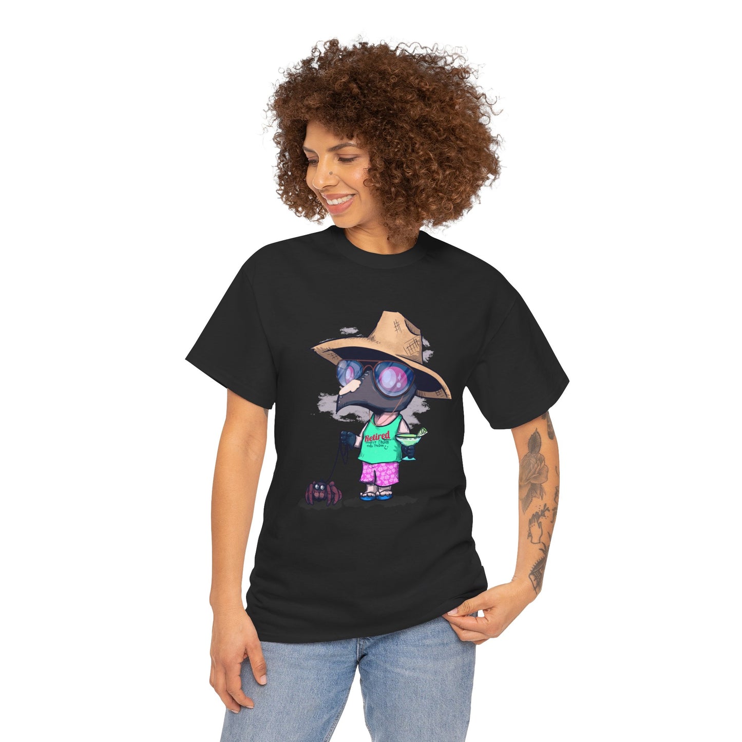 Plague Vacation Unisex Heavy Cotton Tee