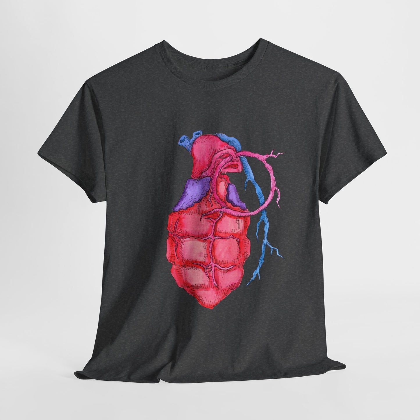 Heart Grenade Unisex Heavy Cotton Tee