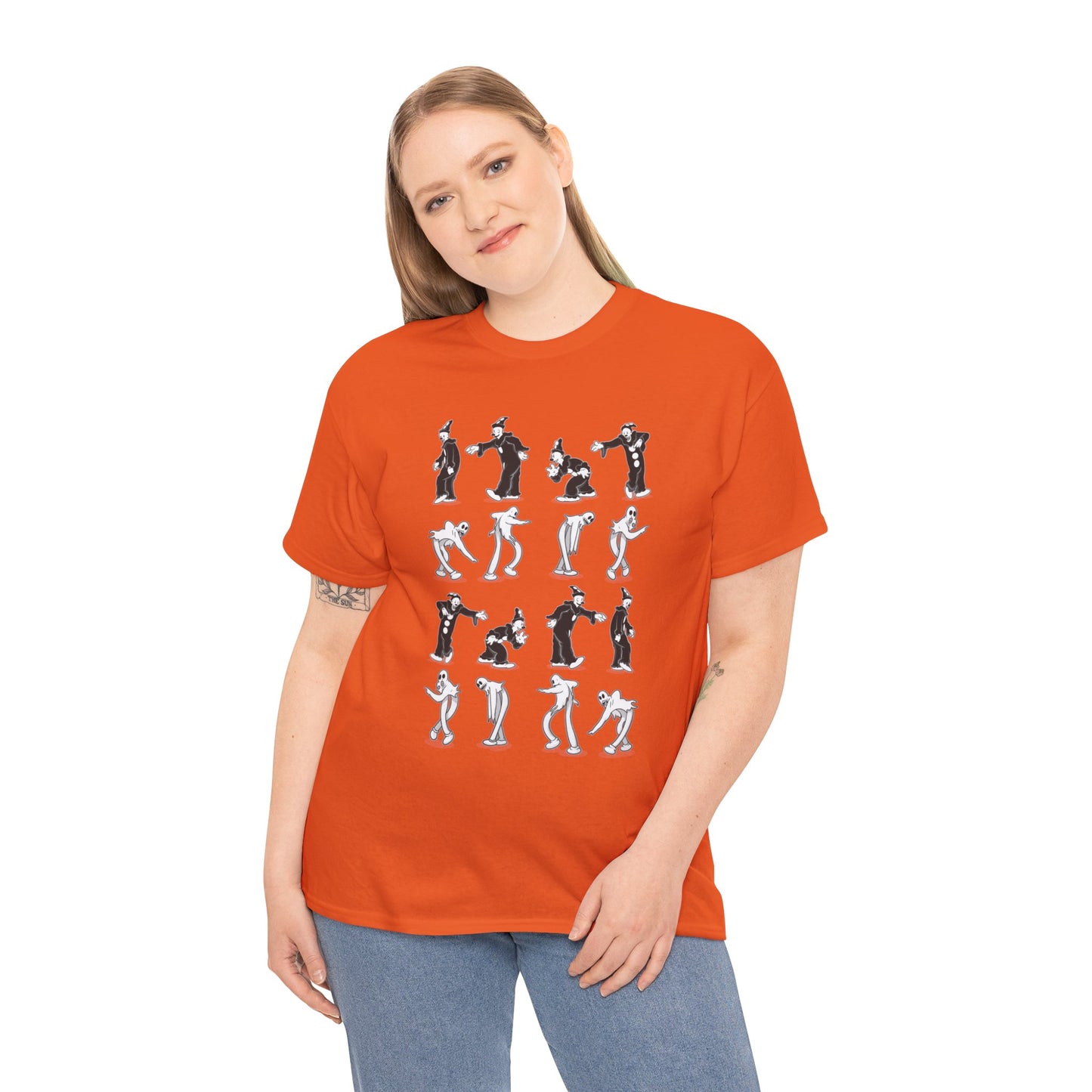 Spooky Two Step Unisex Heavy Cotton Tee
