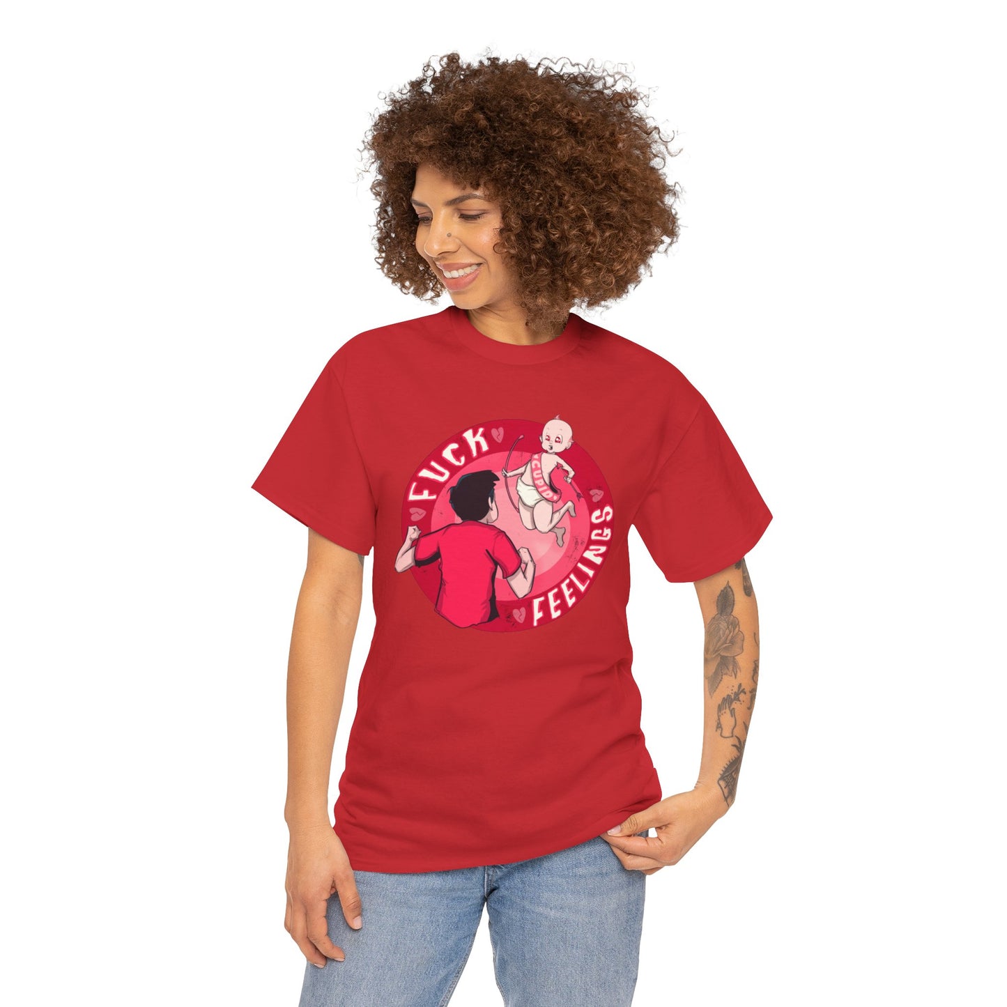 F Feelings Unisex Heavy Cotton Tee